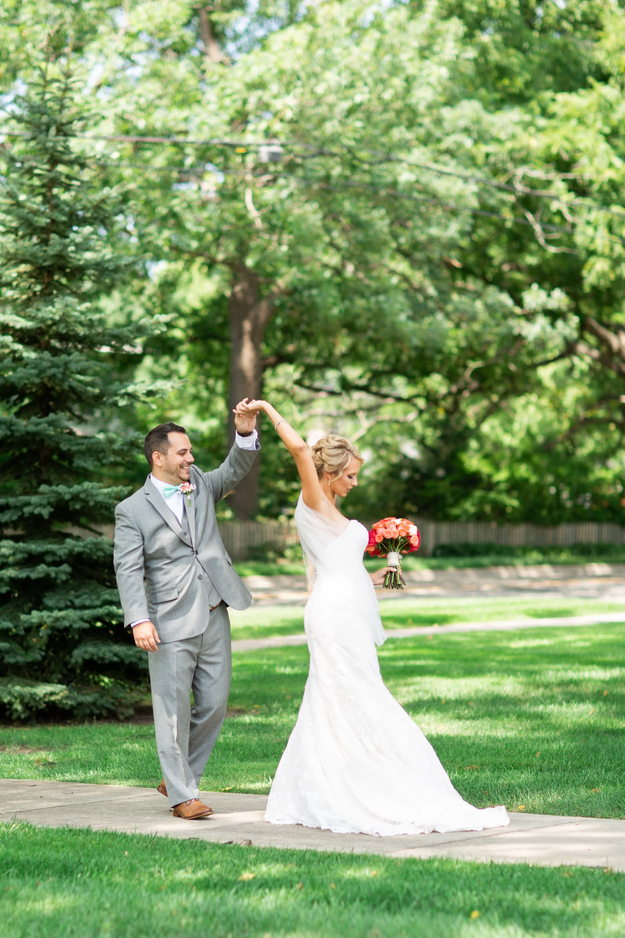 Sarah + Matthew | Crystal Gardens Howell MI | Wedding Photographer