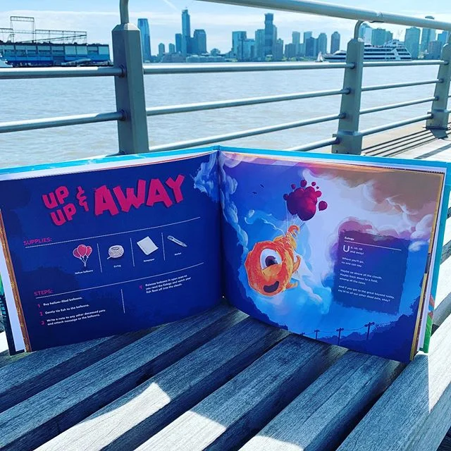 Up, up and away! The latest kids book with 10 Fun Fish Funerals.
#oopsthefishdied
.
.
.
.
#kidsbookswelove #kidsbooks #kidscrafts #kidsdiy #kidsparties #kidsgifts #birthdaygifts #teacherlife #momlife #dadlife