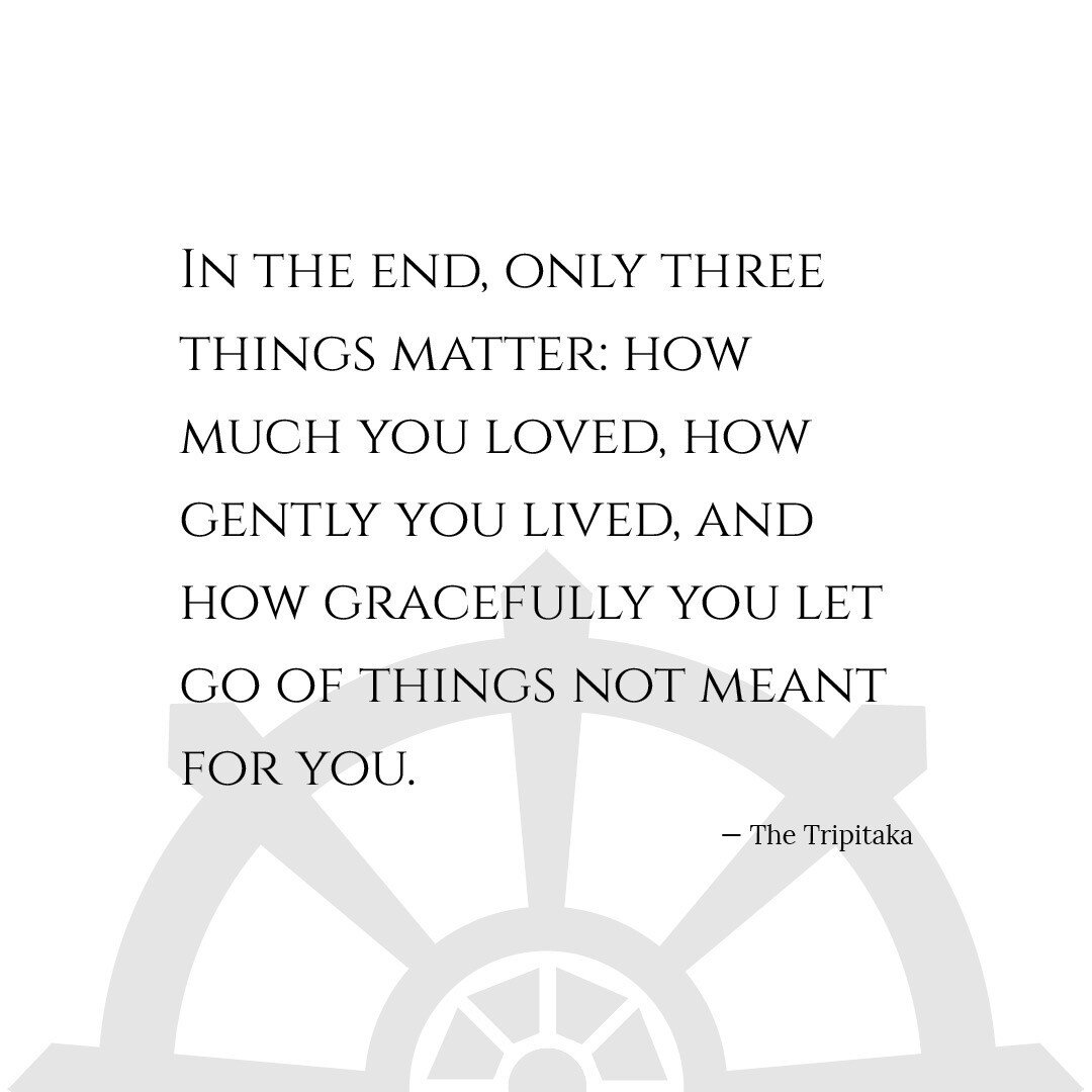 May you always know the things that matter. ⁠
.⁠
.⁠
.⁠
.⁠
.⁠
.⁠
#love #loveandlight #instagood #quote #lovequotes #philosophy #enlightenment #wisdom #Buddism #Tripitaka