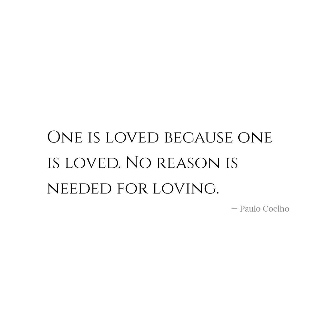 May you be loved for no reason at all. ⁠
.⁠
.⁠
.⁠
.⁠
.⁠
.⁠
#love #loveandlight #instagood #quote #lovequotes #philosophy #enlightenment #wisdom #PauloCoelho