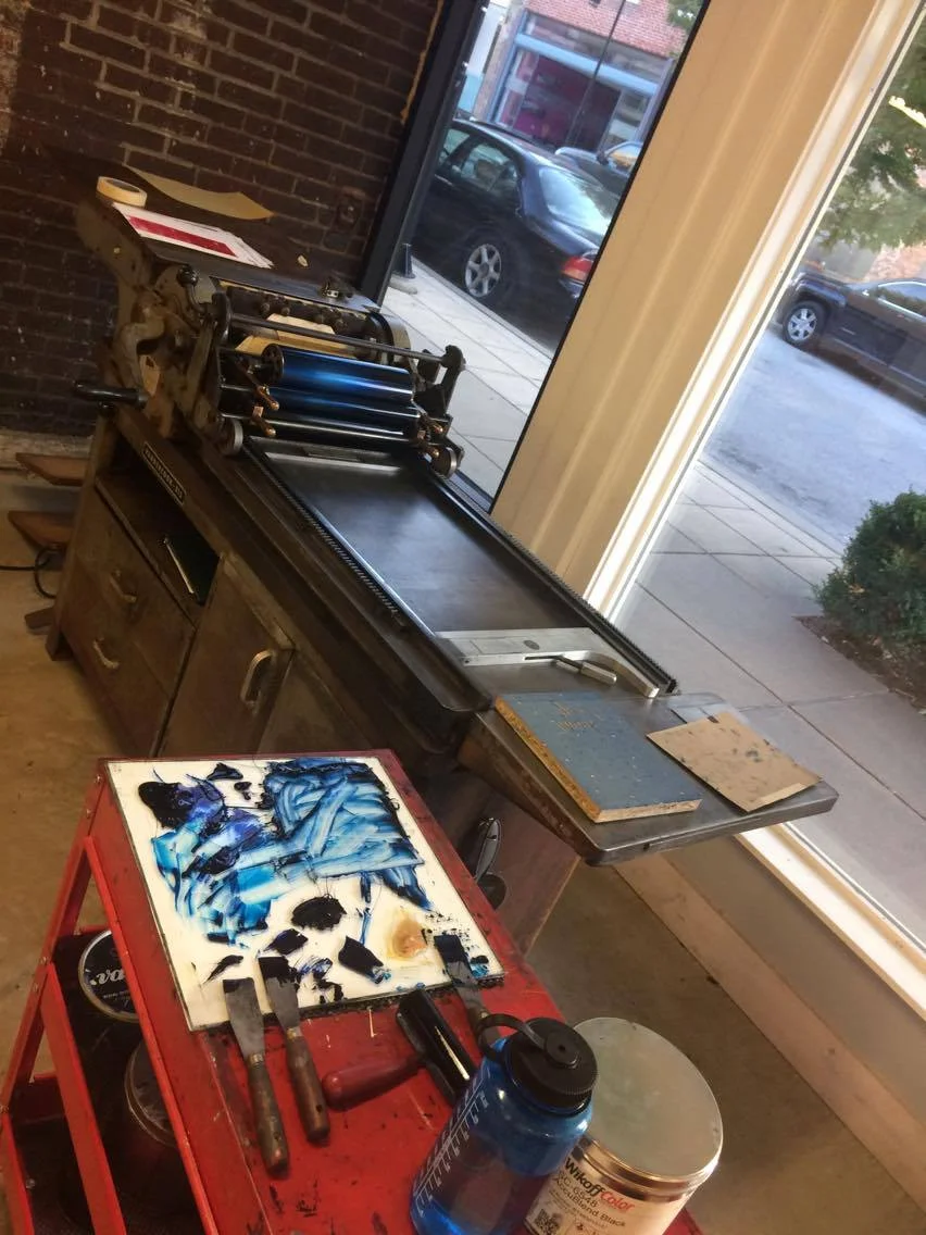 I space where I work. Love the windows so so so much!