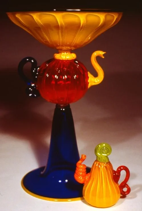 "More Tea?" with Harvest Teapot