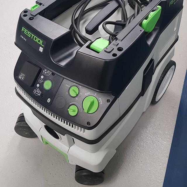 Check out @atc_oldbury post  One for you Festool fans 😎Festool  CTM 26E 240v Dust extractor manufacturers bluetooth enabled (limited version). Ex display/demo reduced to clear, full 3 year warranty box instructions &amp; complete with all accessorie