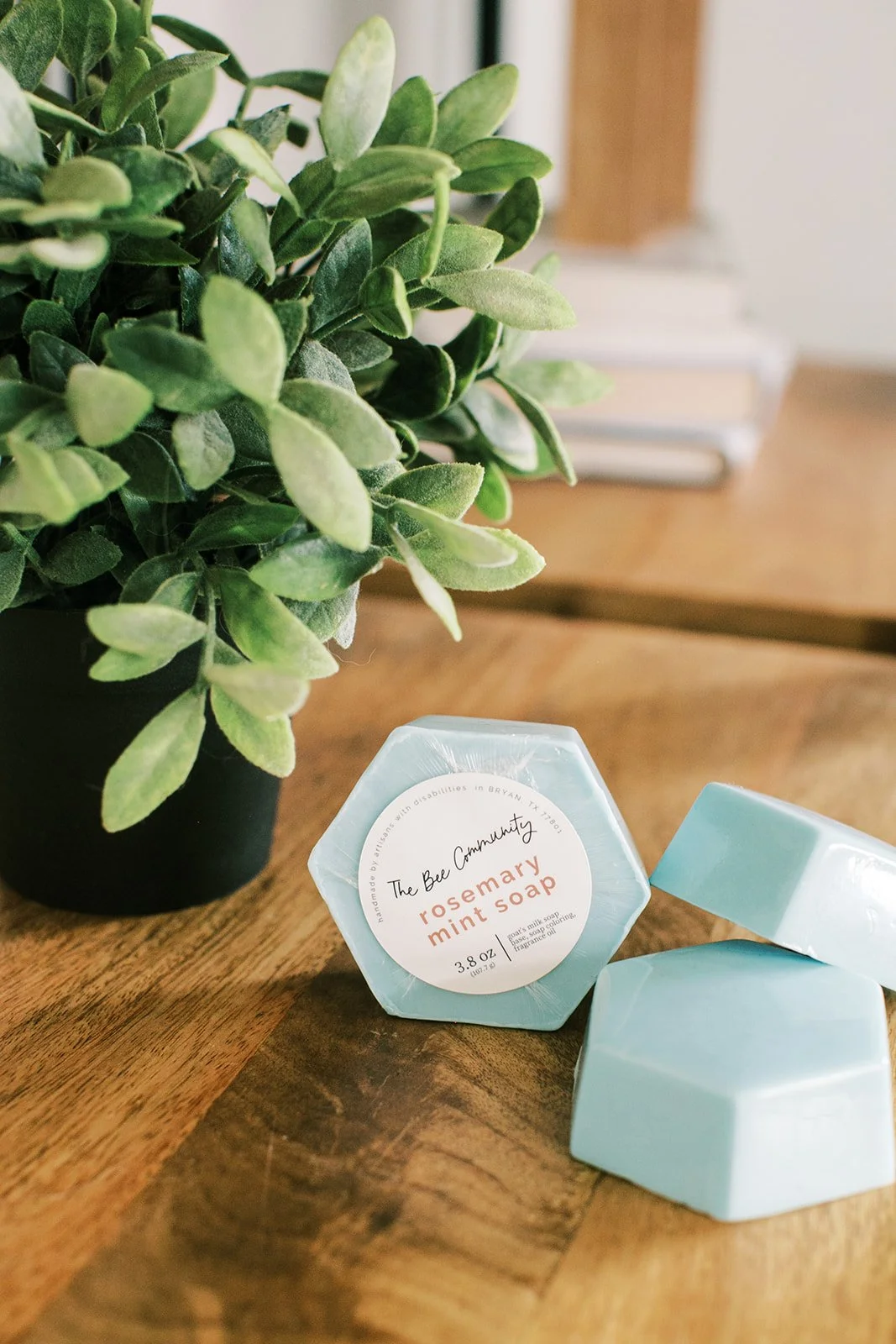 Rosemary Mint Hexagon Soap