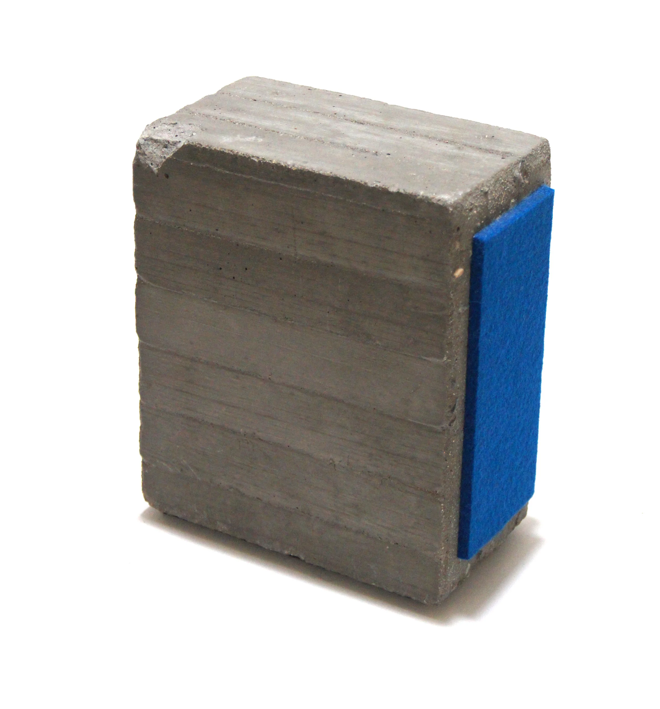 concrete bookend - gray