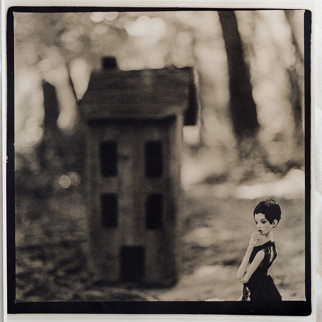   PaperDreams    ©Katarzyna Derda    "Where is home"     from the series 'Paper Dreams'    lith print , Chicago 2016    unique;edition of 1  