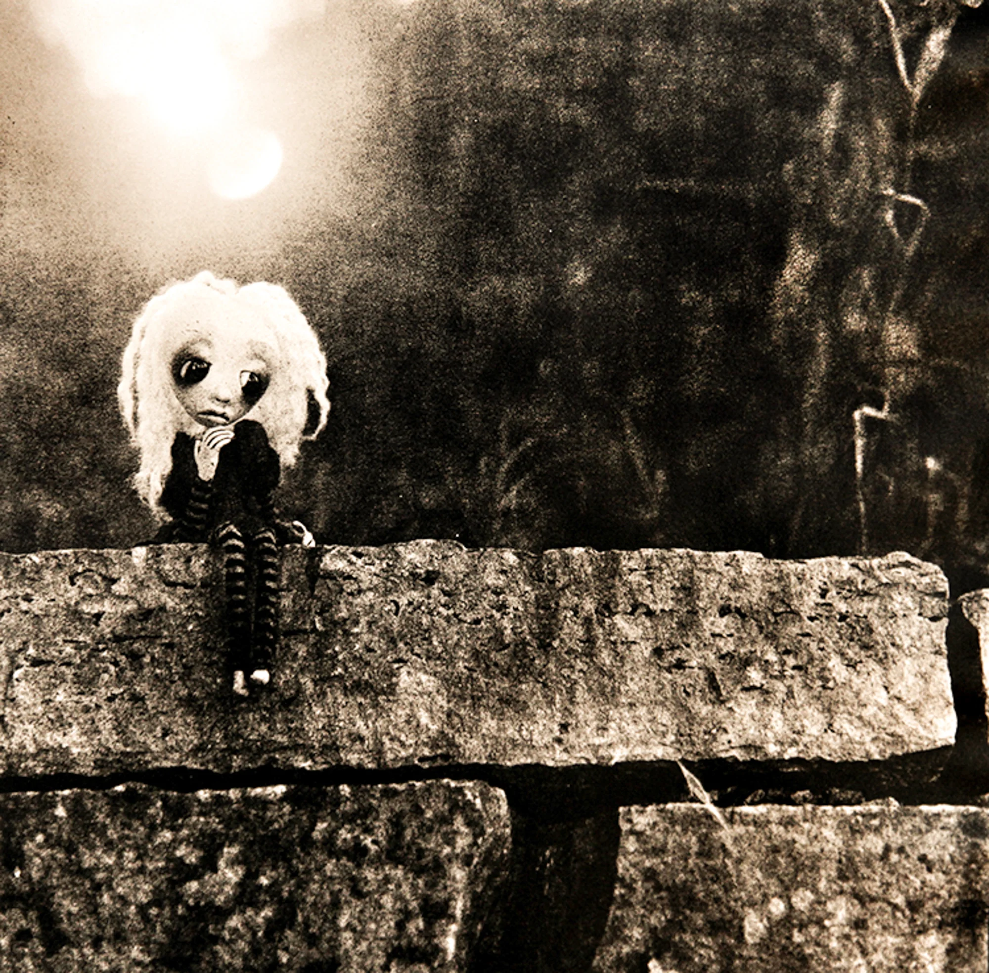©KatarzynaDerda series "If Only" , photograph #3, lith print Chicago 2009 , unique, edition of 1
