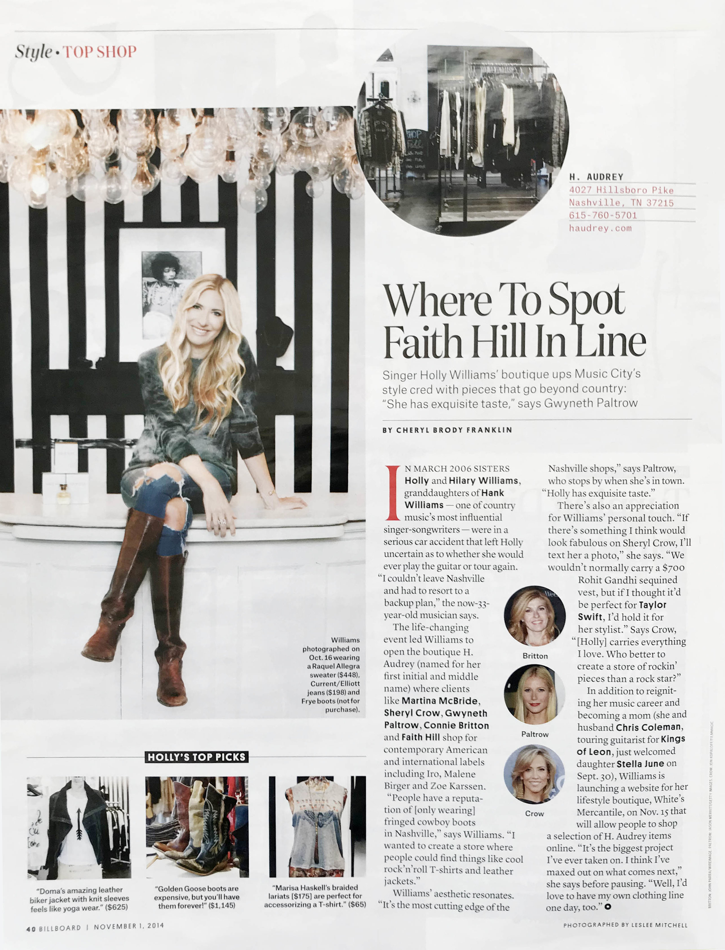 Billboard Magazine: November 2014