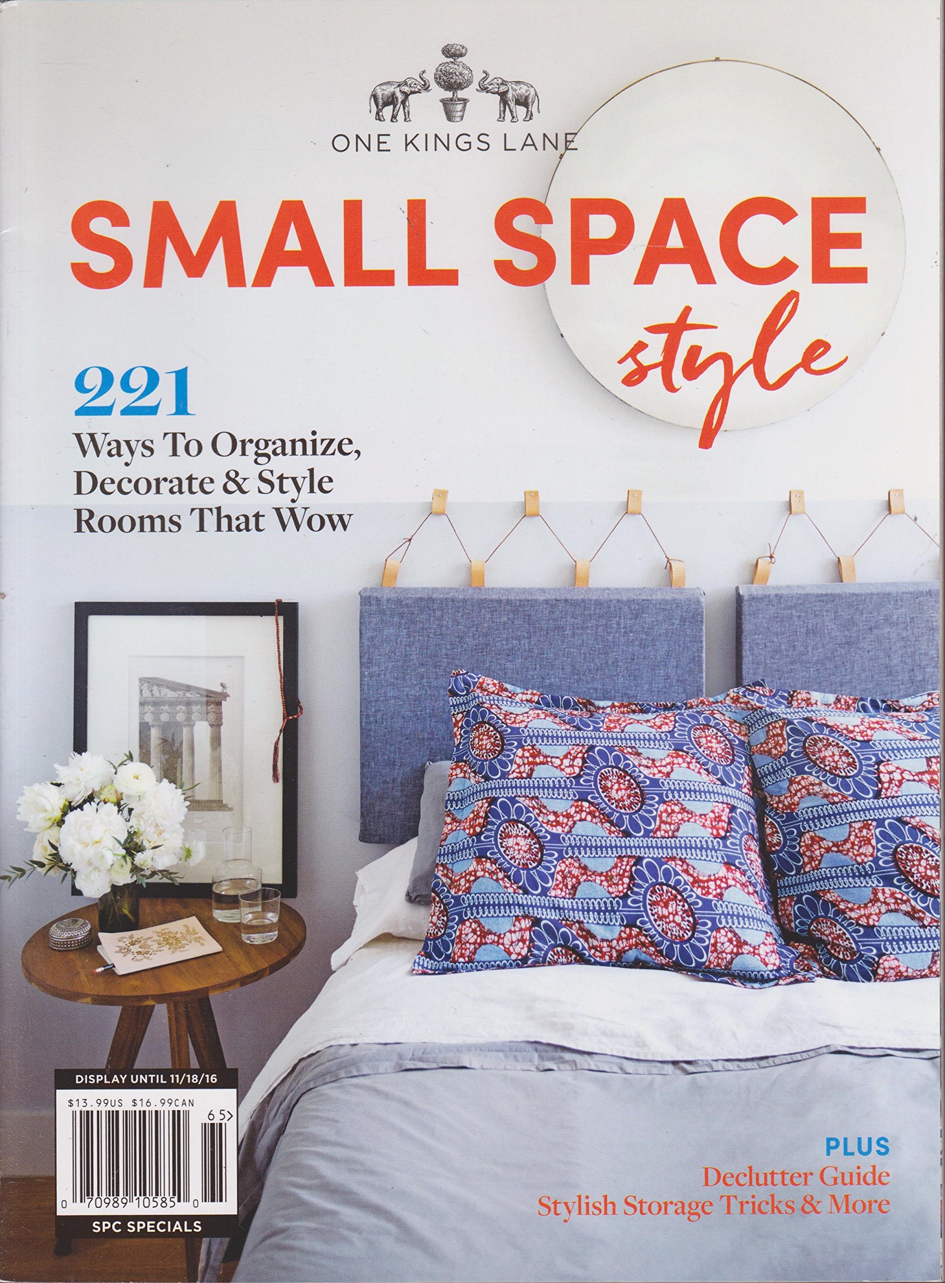 One Kings Lane Small Space Style: Print  2016