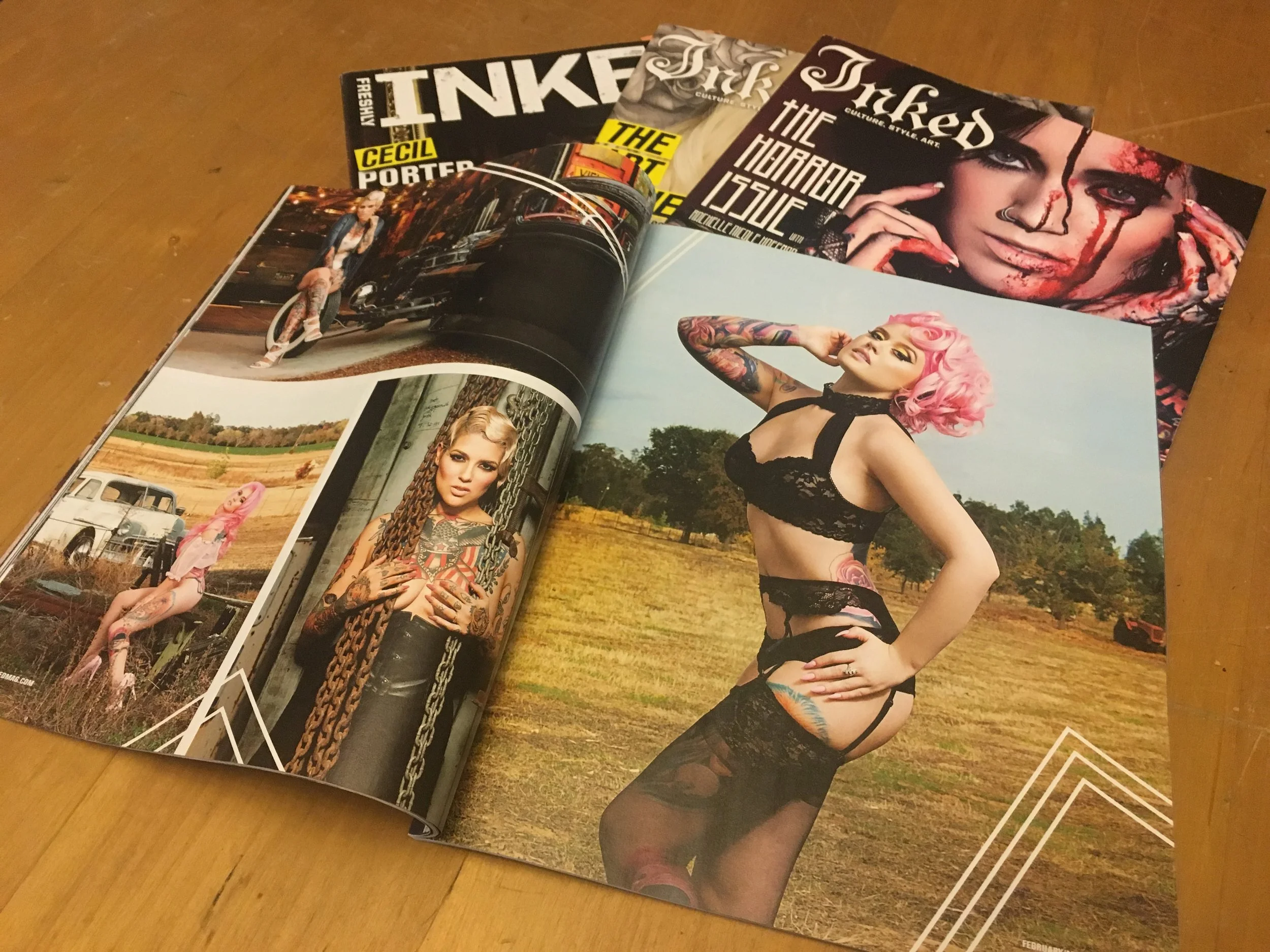 Dangerous Curves Ahead Photo Spread Design Pt. 1