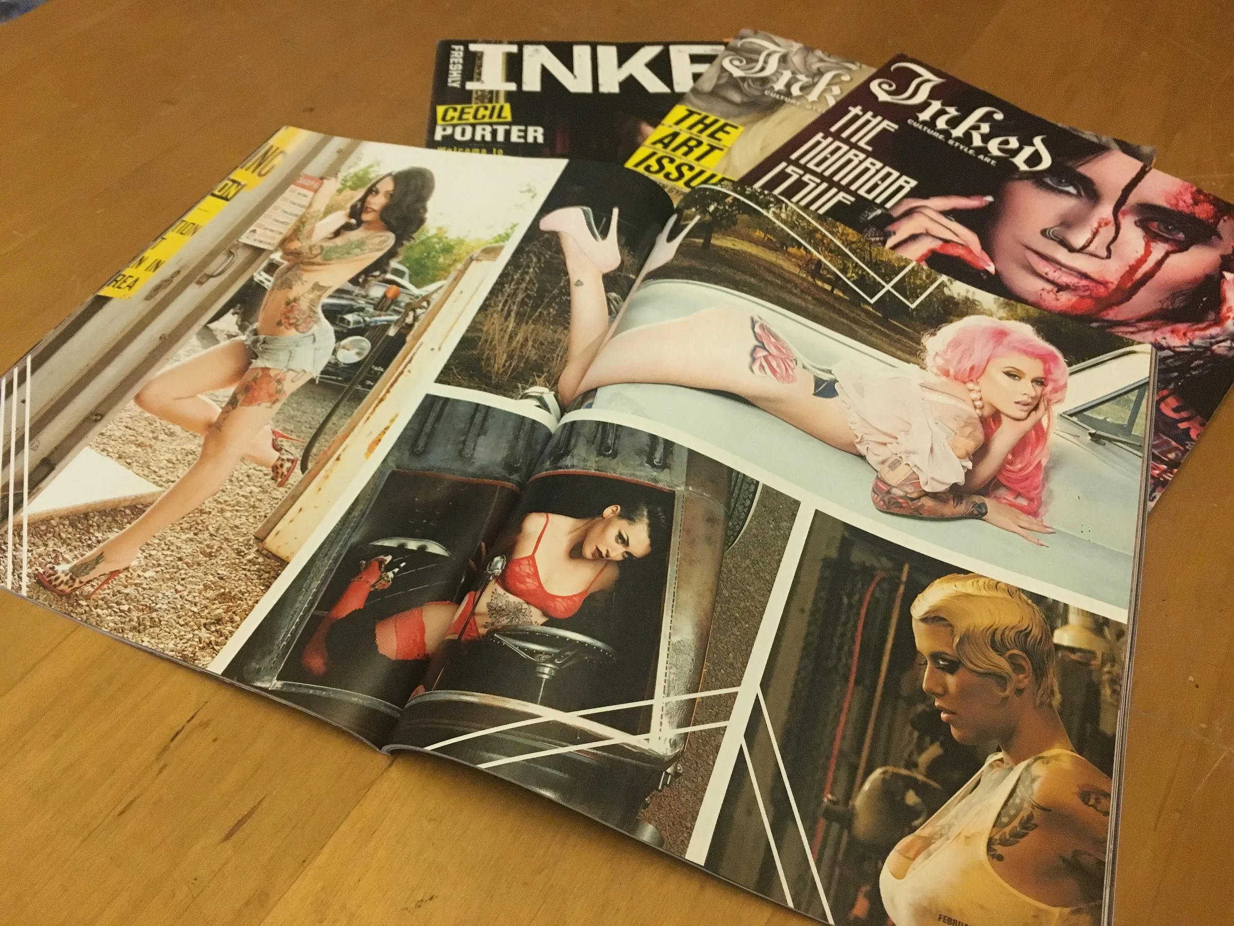 Dangerous Curves Ahead Photo Spread Design Pt. 3