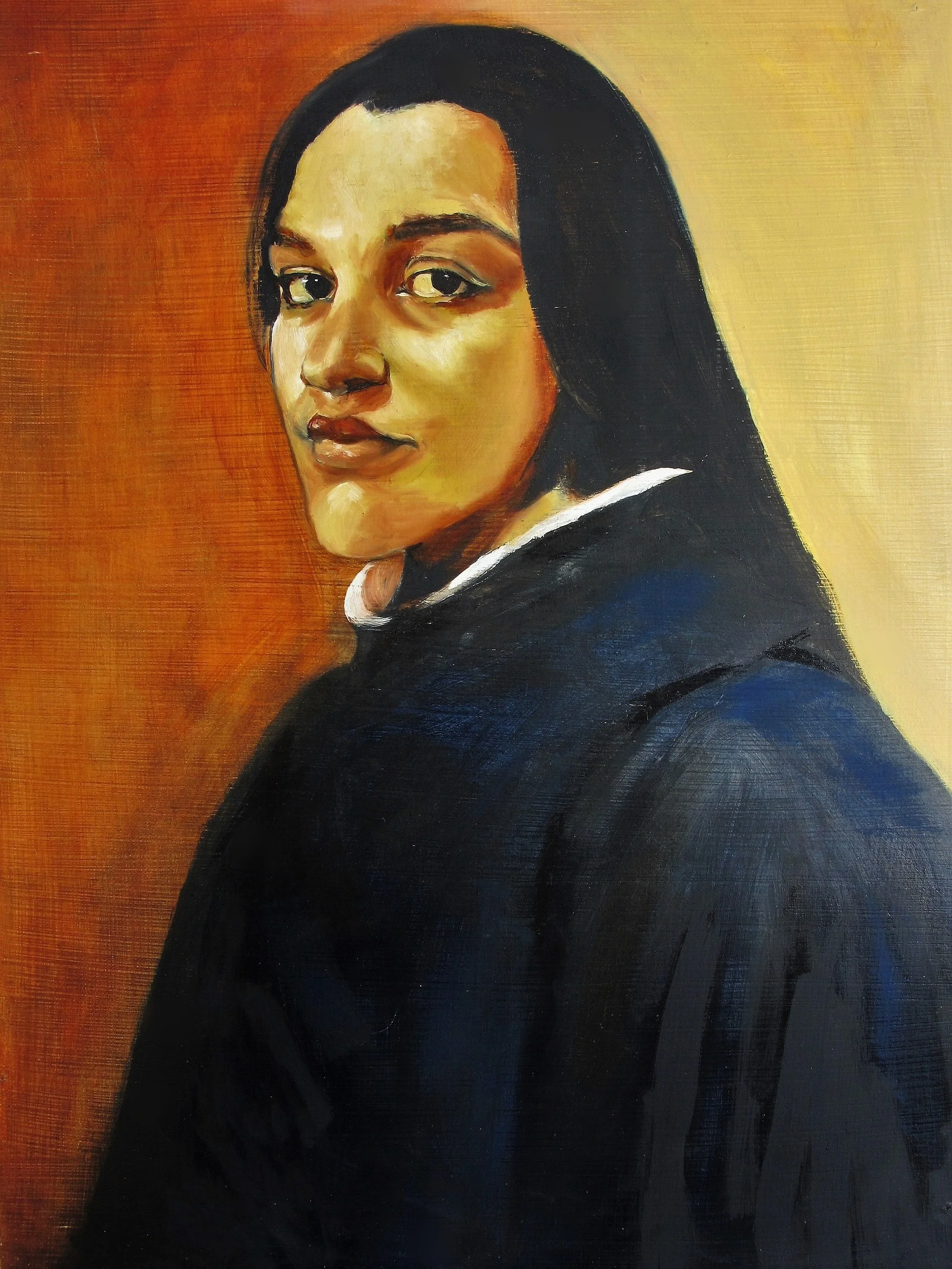 "Specter-Fantasma" $20,000 11.94” X 15.94” Oil Painting on Panel