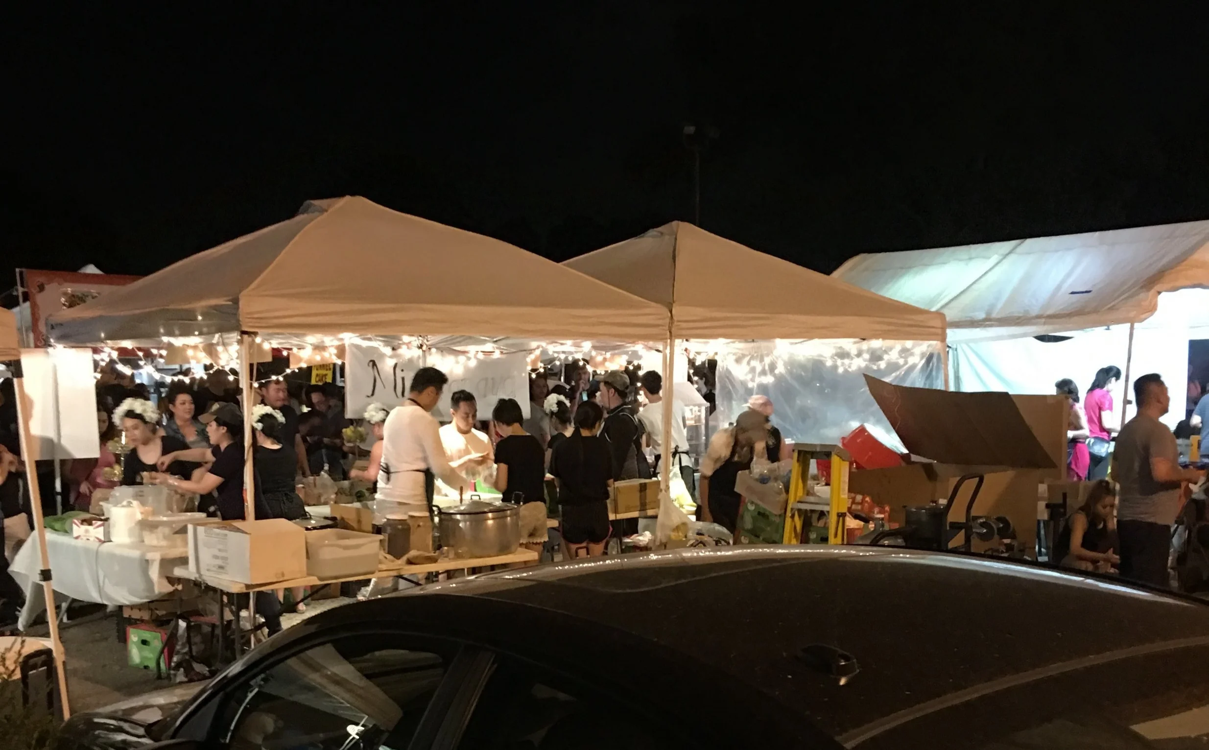  A small sampling of the dozens of delicious food vendors.