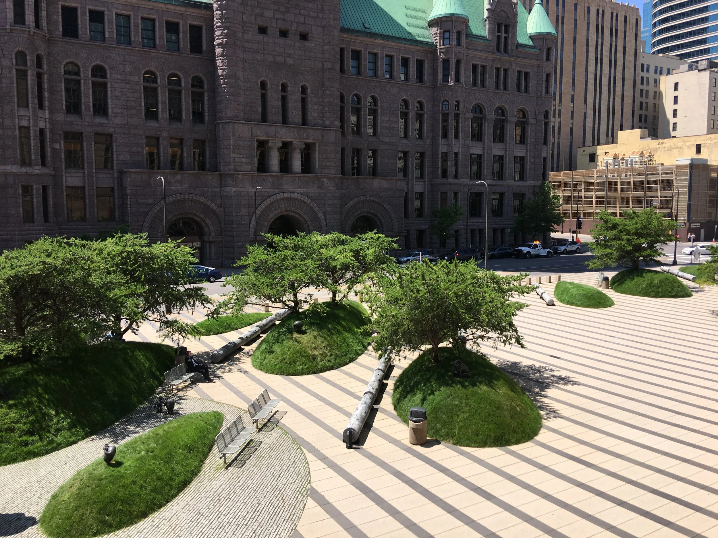 Federal Courthouse Plaza, Minneapolis, MN.