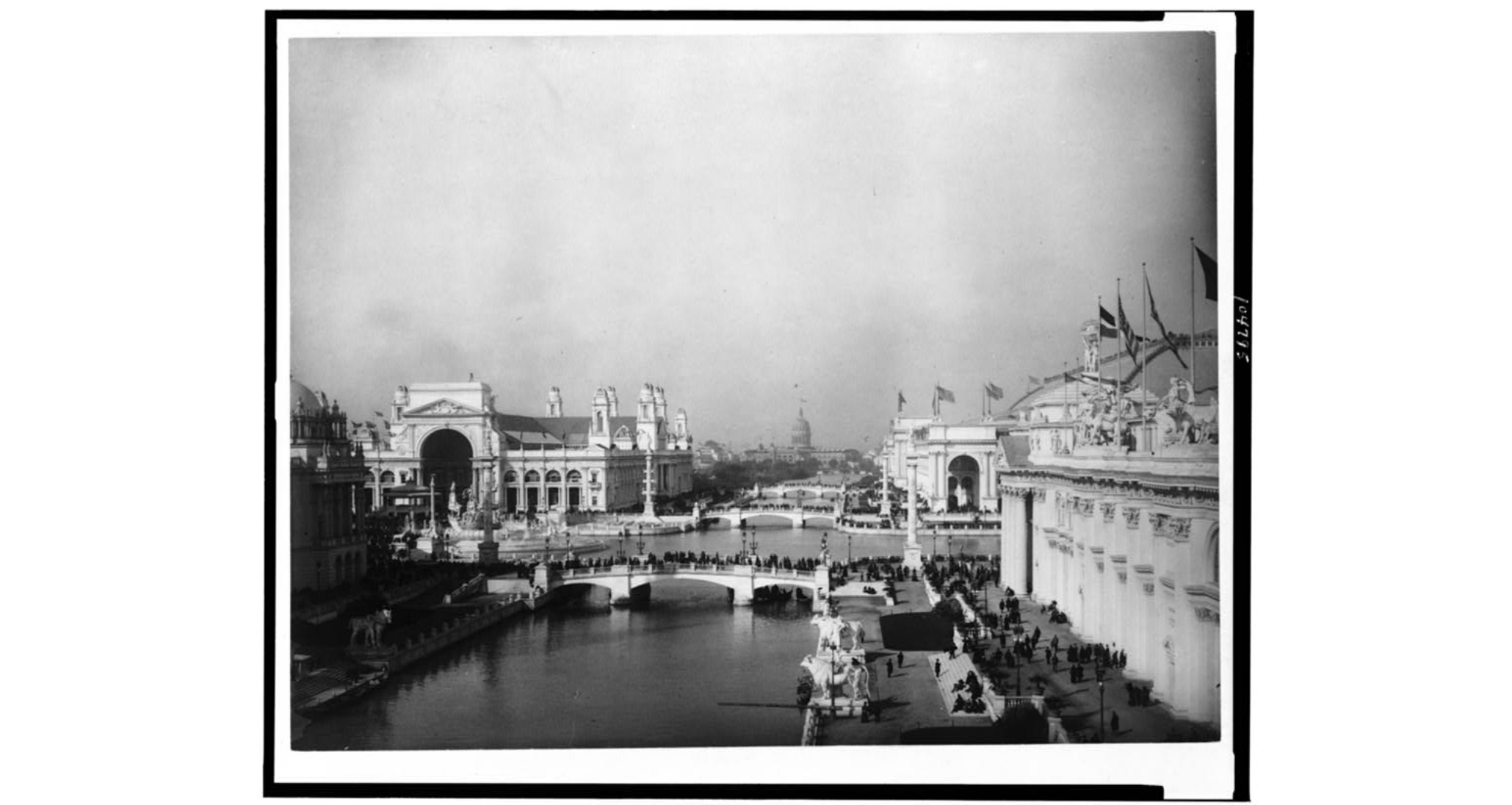 Grounds of the Columbia Exposition (Image from the Library of Congress)