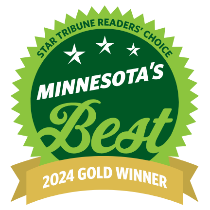winner of the 2024 Minnesota best tree company award