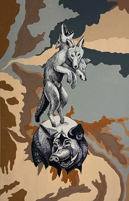 1_Ulrika Matthiessen_ coyote, feral hog.jpeg