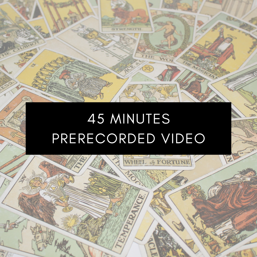 45 MINUTES - PRERECORDED VIDEO
