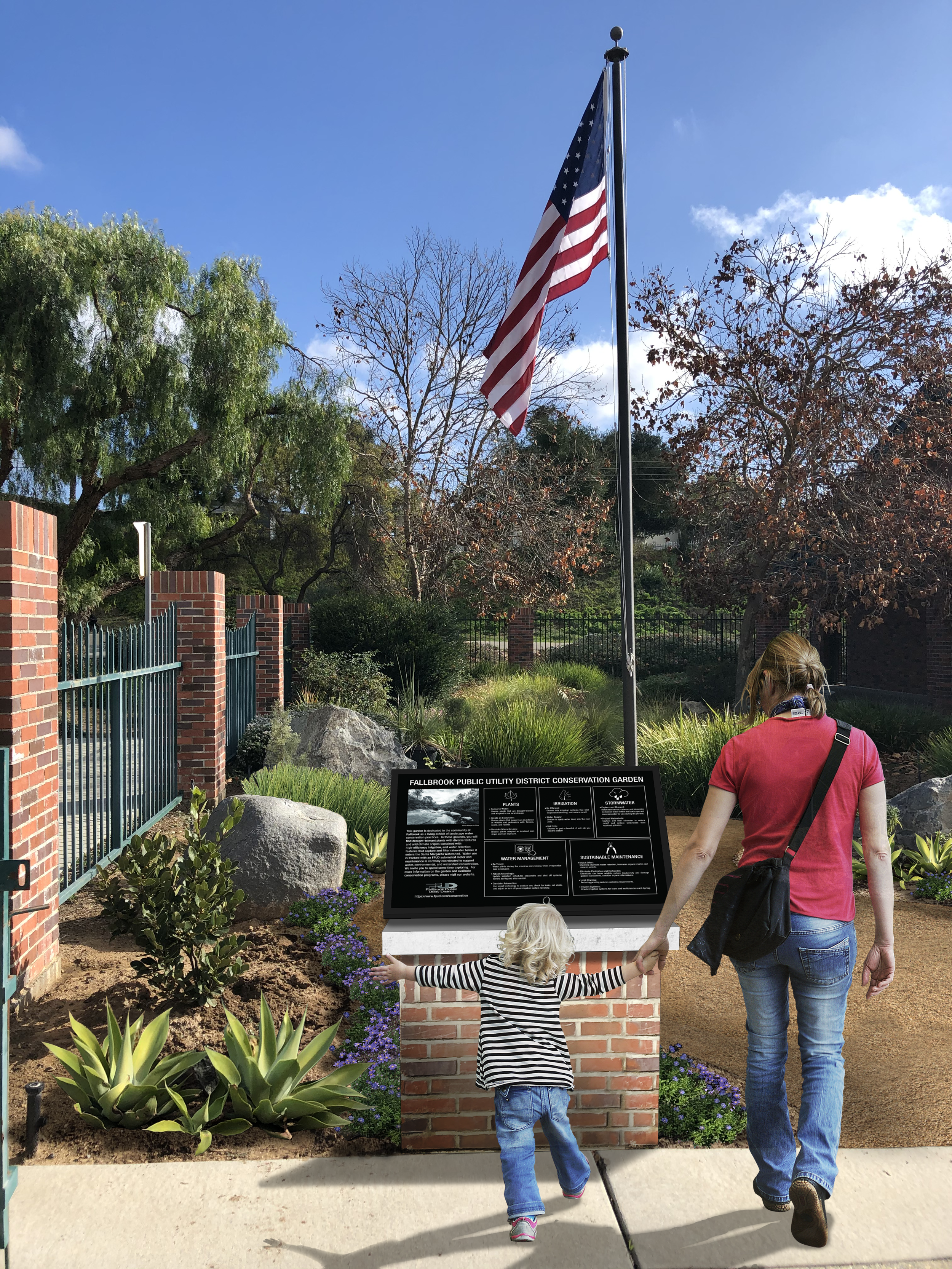 Landscape Conservation Garden Signage