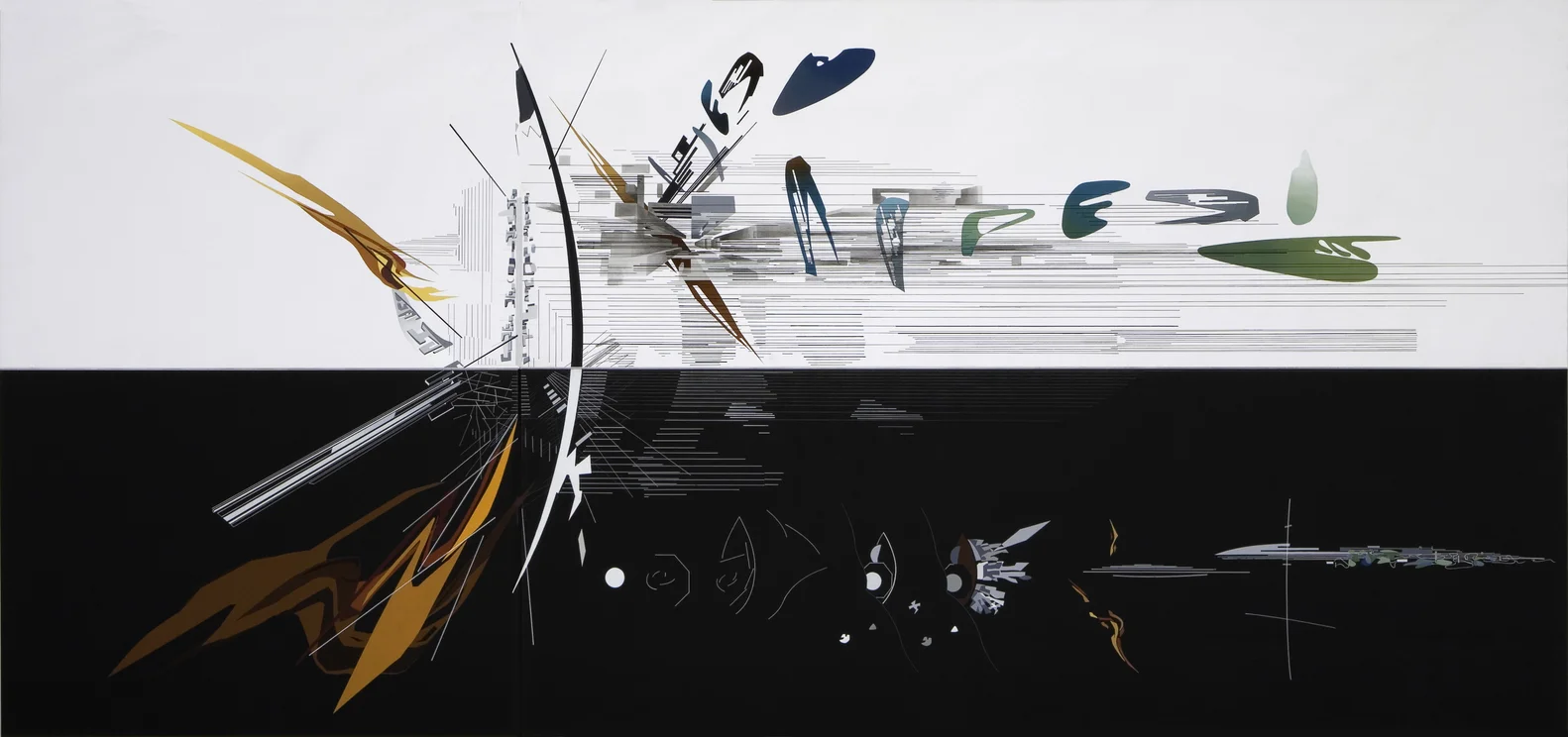 "Vision for Madrid," Zaha Hadid, 1992. Courtesy of Zaha Hadid Architects. 