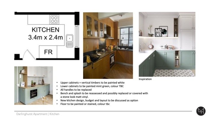 Interior concept, Darlinghurst Apartment , Kitchen, Marnee Fox .jpg