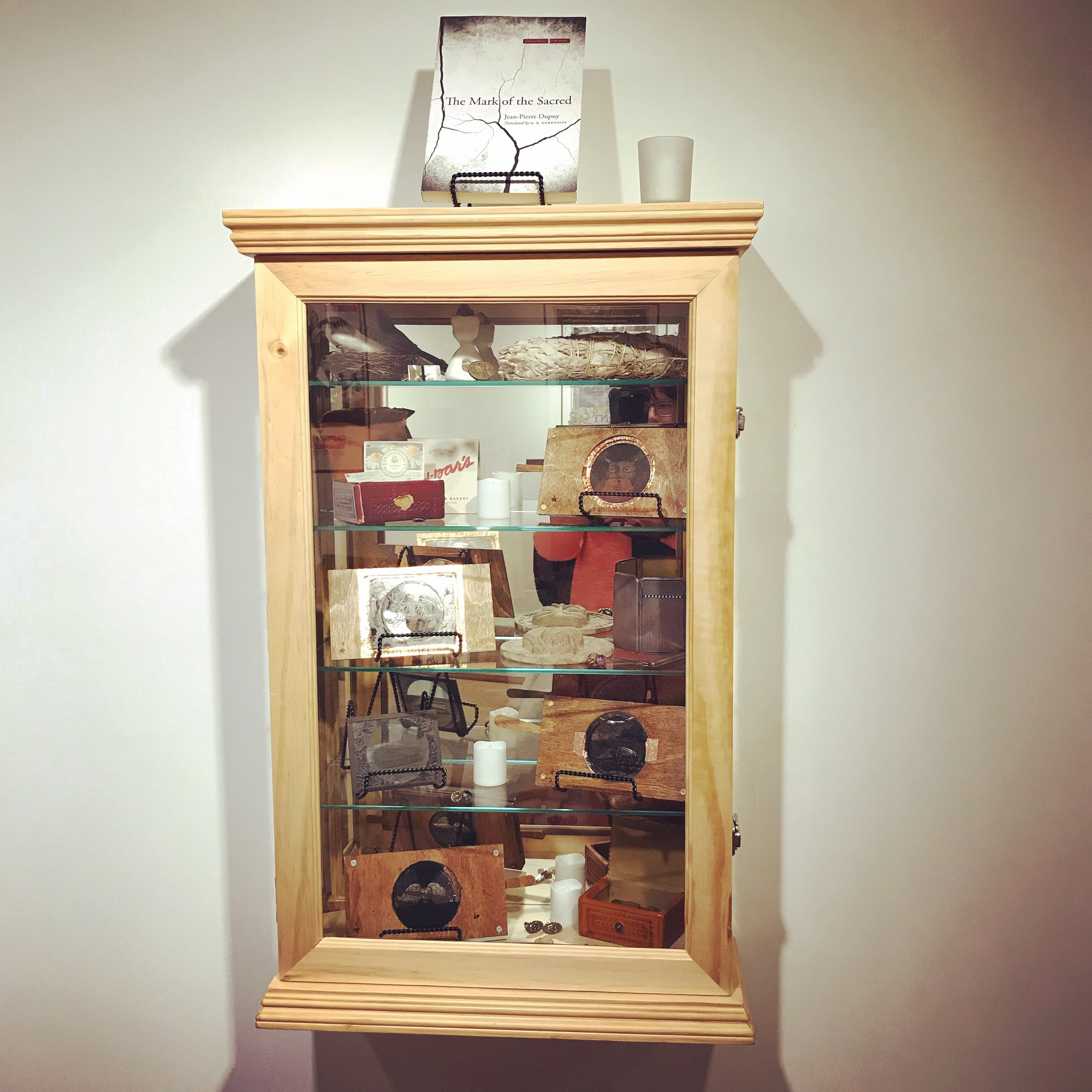 Curio cabinet; haunted objects