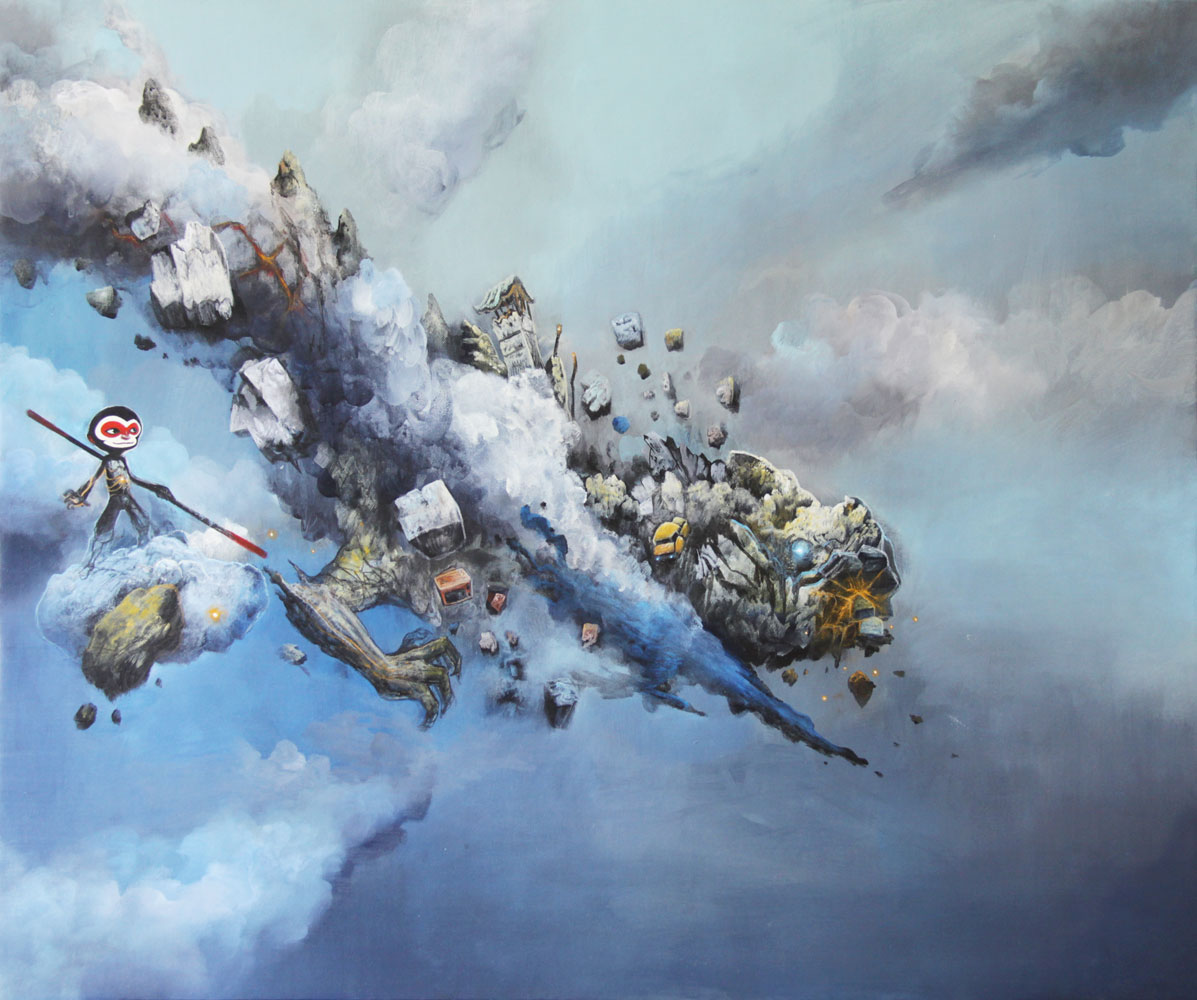 Journey to the West. Acrylic on Canvas. Year: 2010