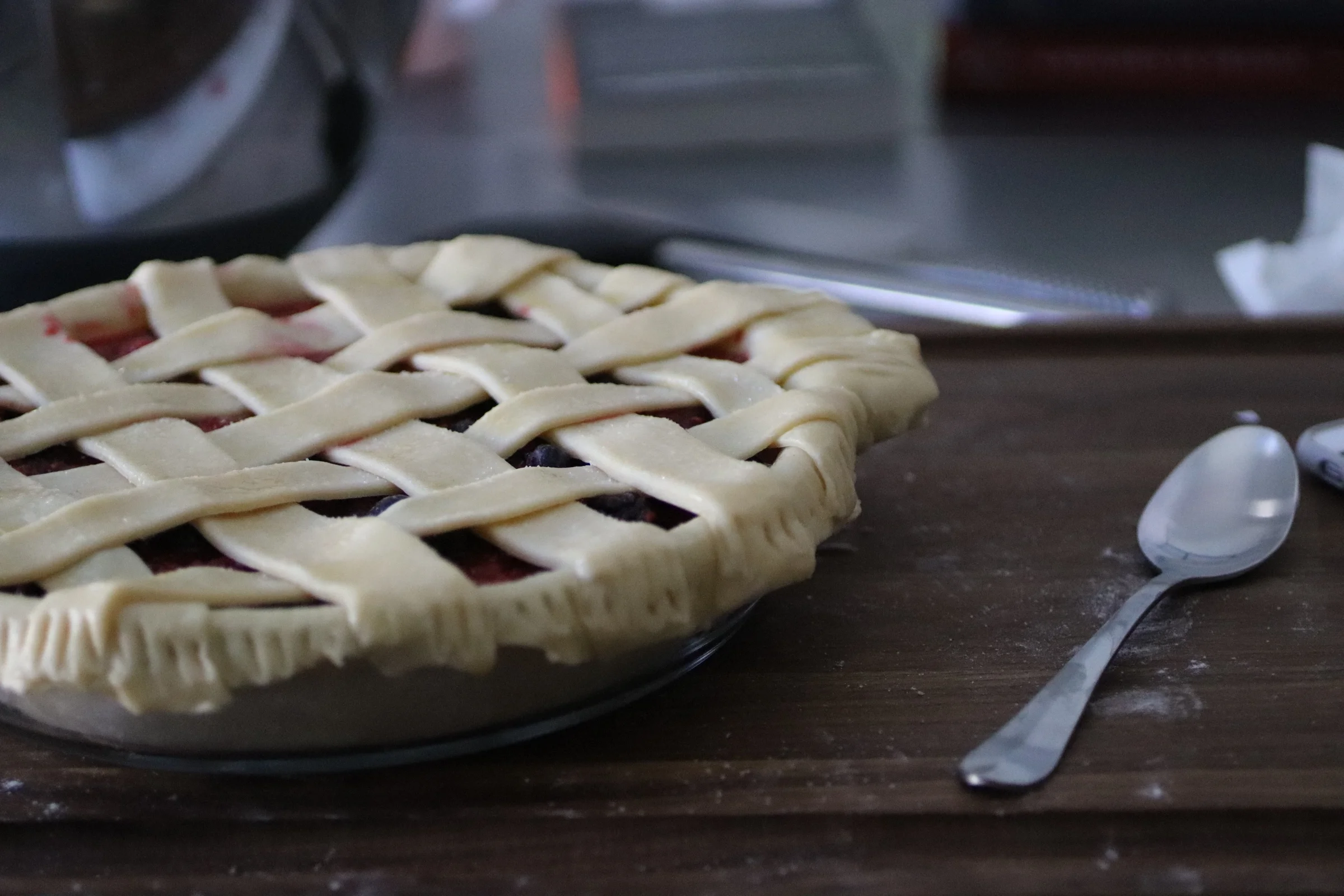 triple berry pie