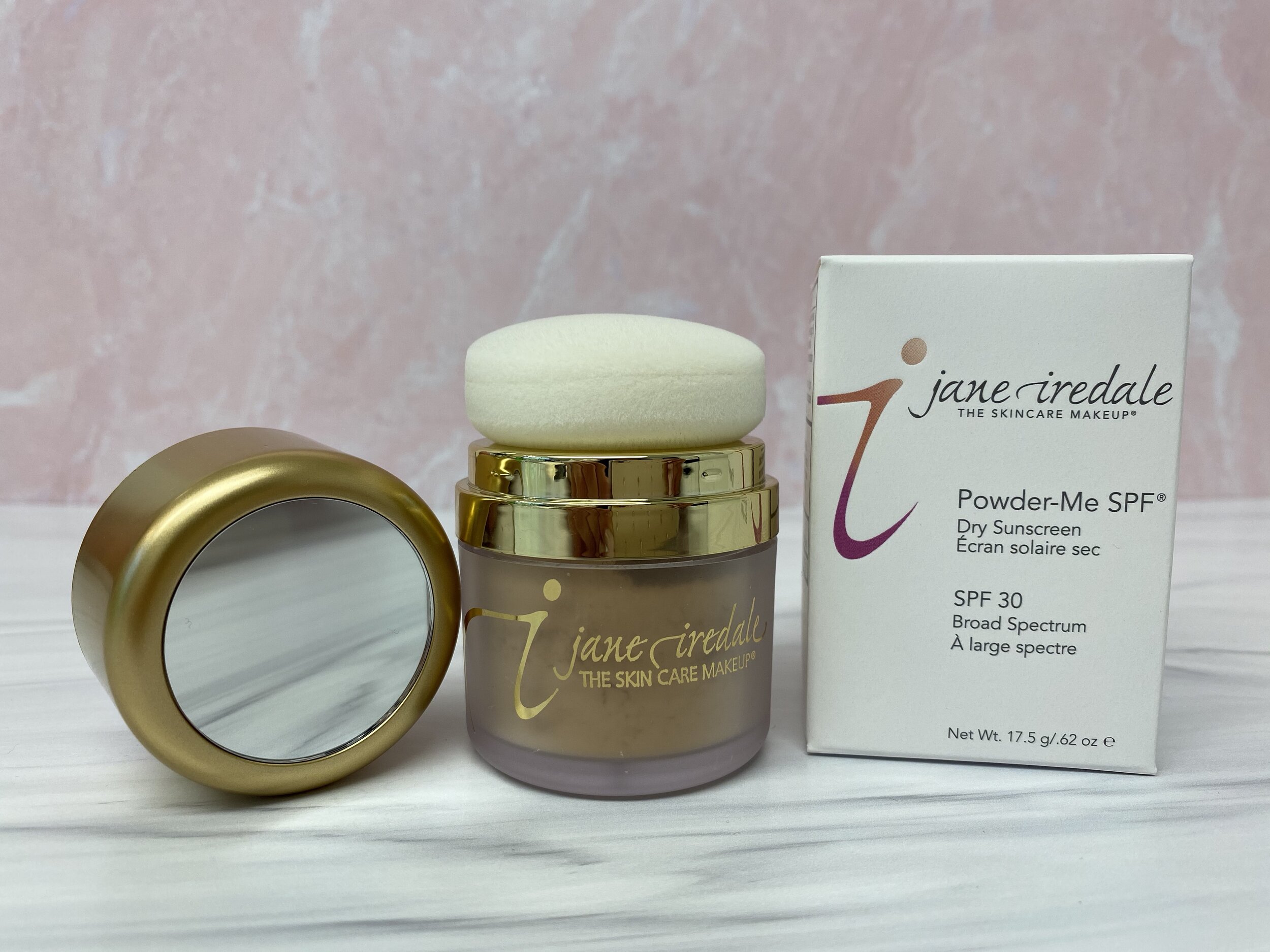 dry sunscreen powder