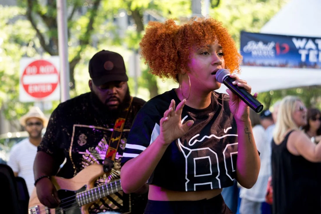 Everyone we saw at Detroit Music Weekend in downtown Detroit