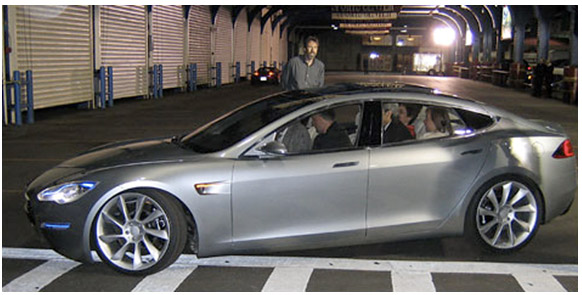 Prototype: Tesla Model S Photo: Jim Motavali for the New York Times Source: NY Times, April 30, 2009