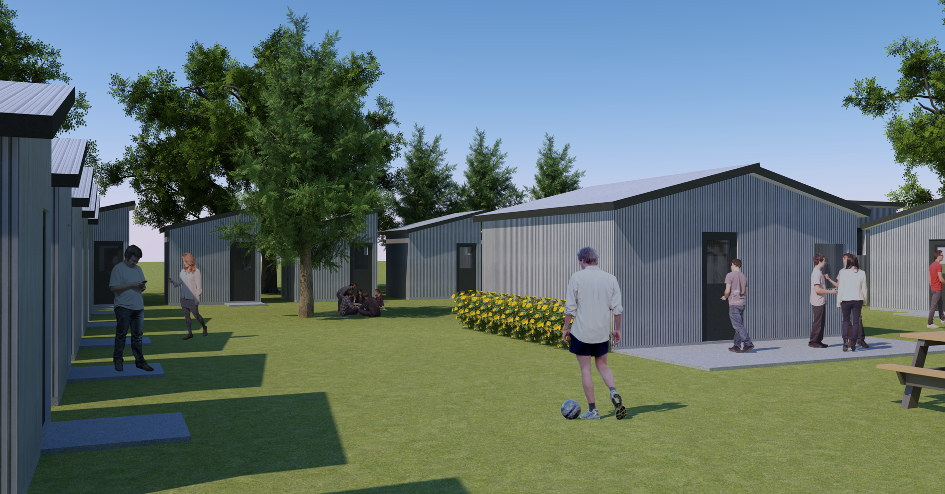 QuickHaven TS Ground Level Rendering