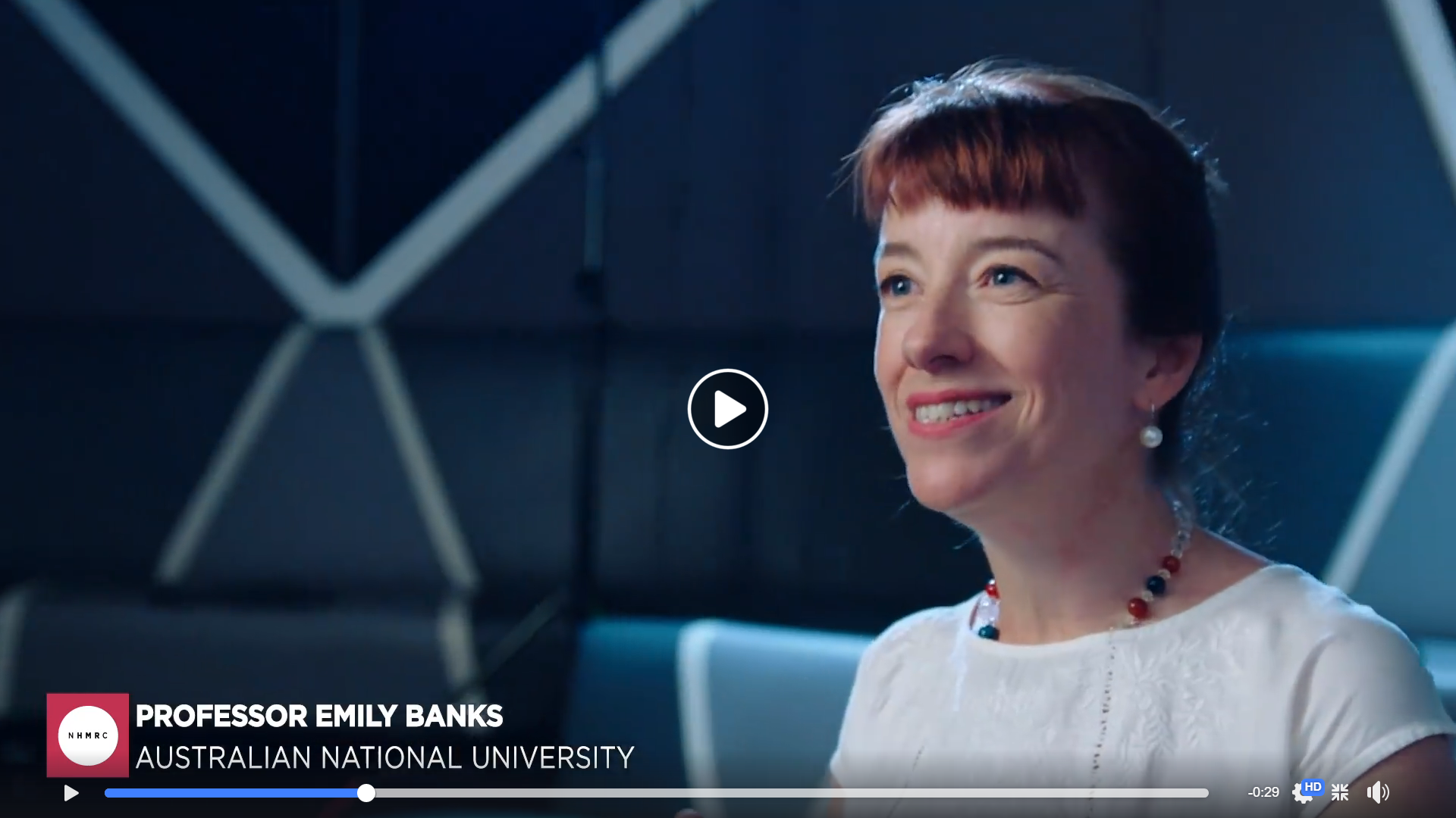 NHMRC Researcher Interview: Professor Emily Banks