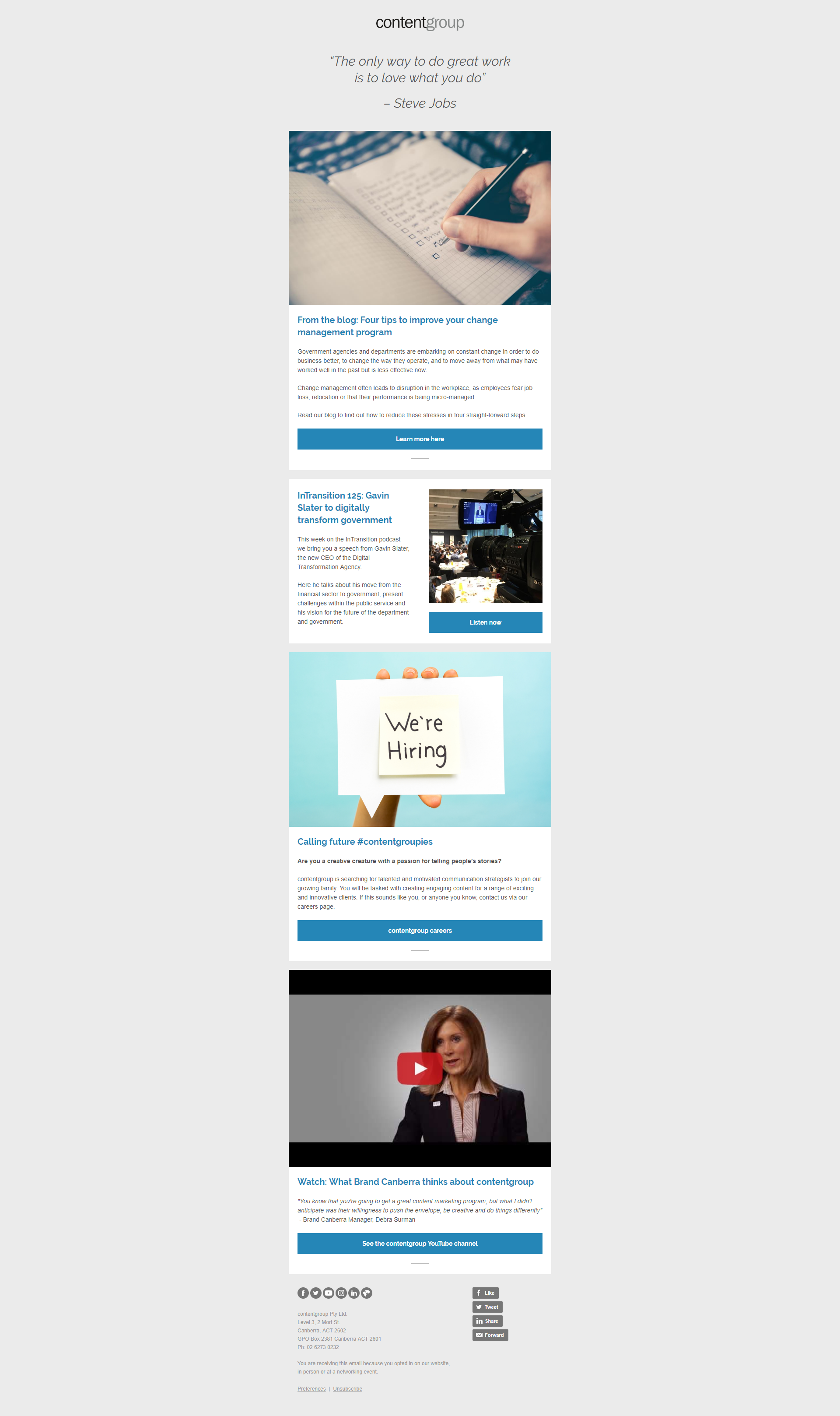 How to improve your change management program