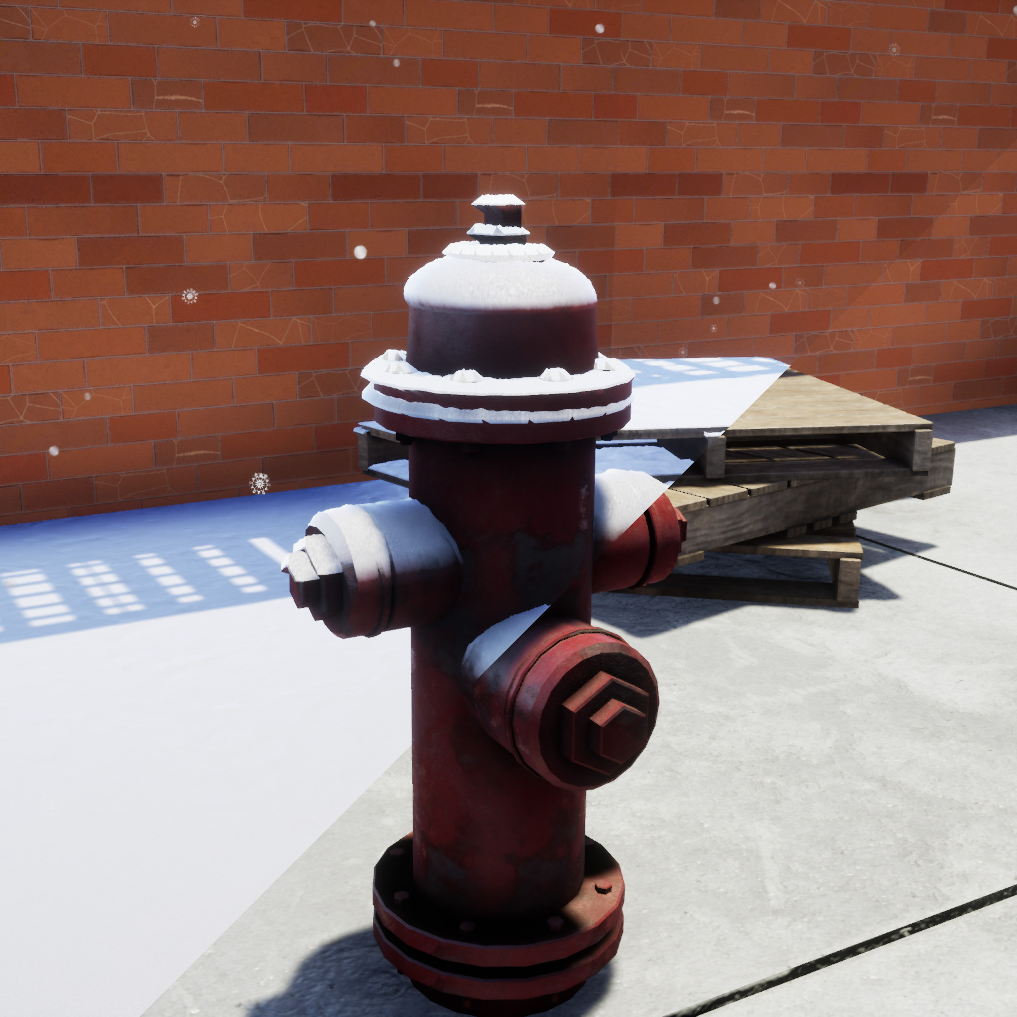 Snow Material Function