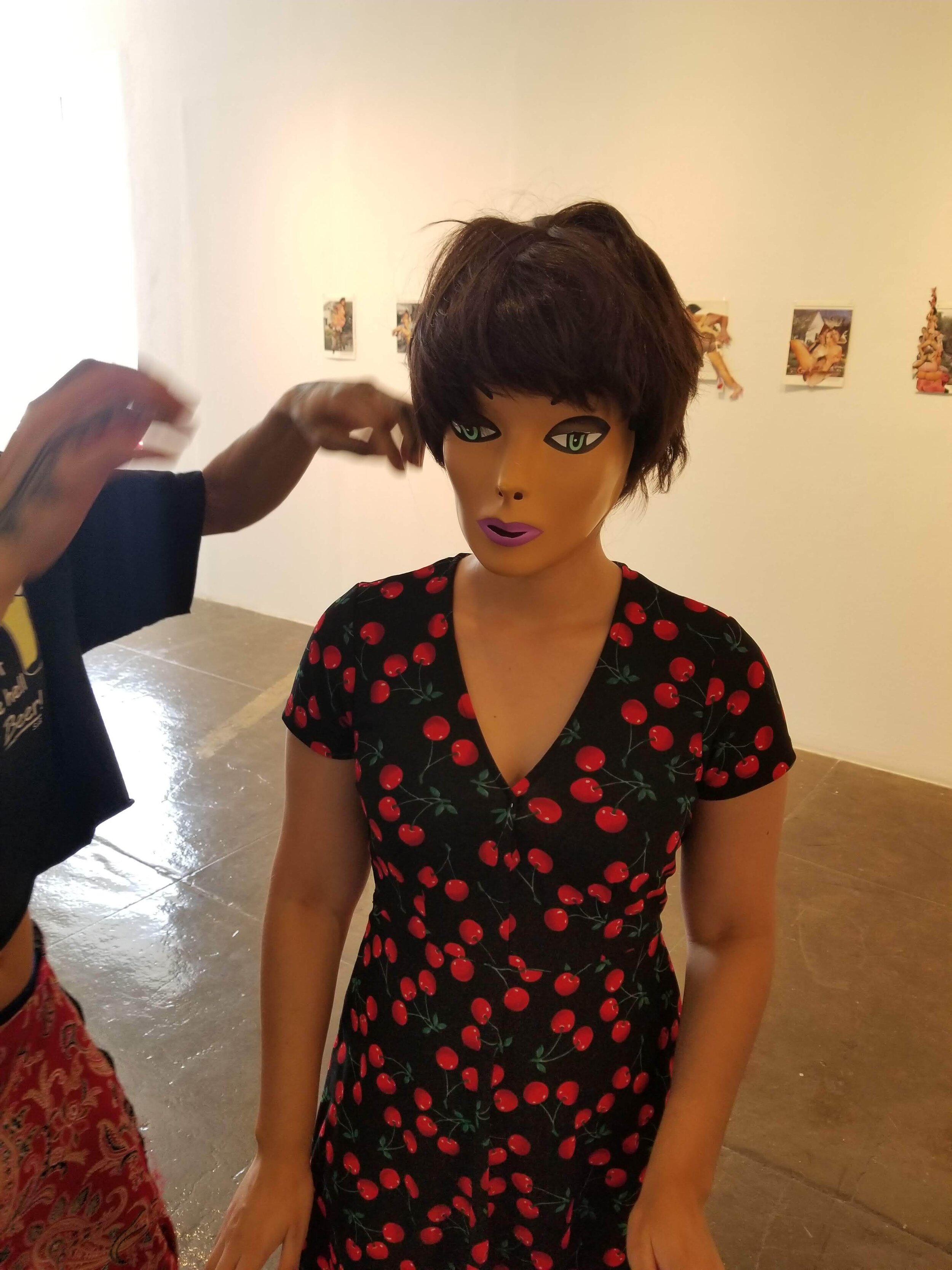 Narcissister Human Sculpture/Activation Artpace San Antonio San Antonio, Texas, Summer 2019