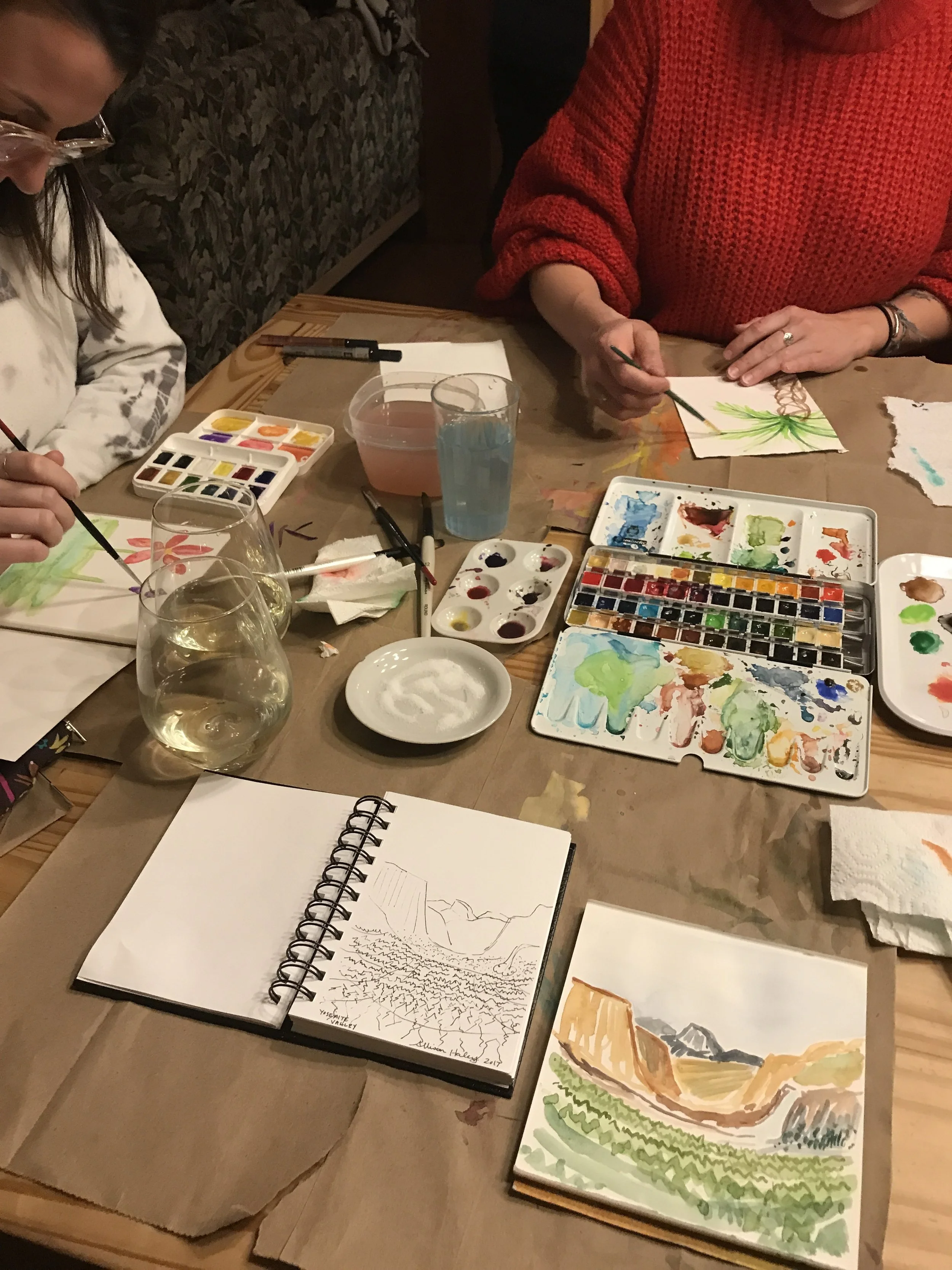 Art & Yoga! Mountain Yoga Retreat with Pleasure Point Yoga March 23-25