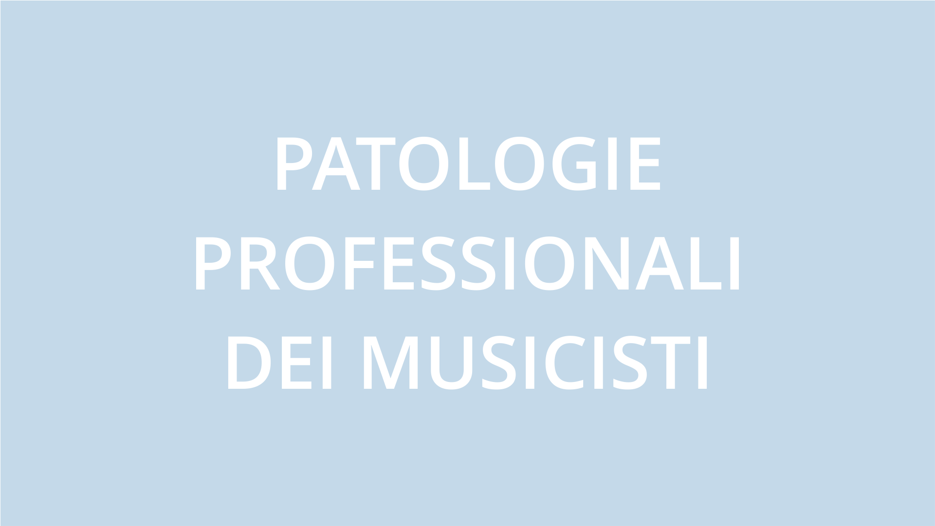 fisioterapia ughetta piacenza - patologie professionali dei musicisti