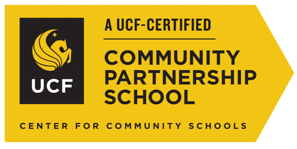 UCF Certified Community Partnership School Logo