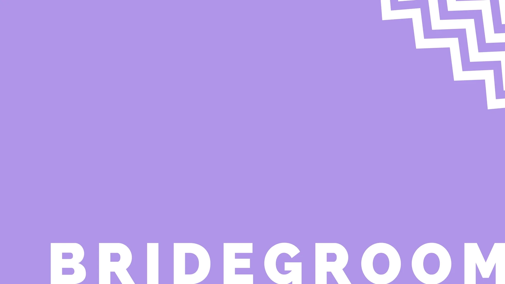 Jesus our Bridegroom
