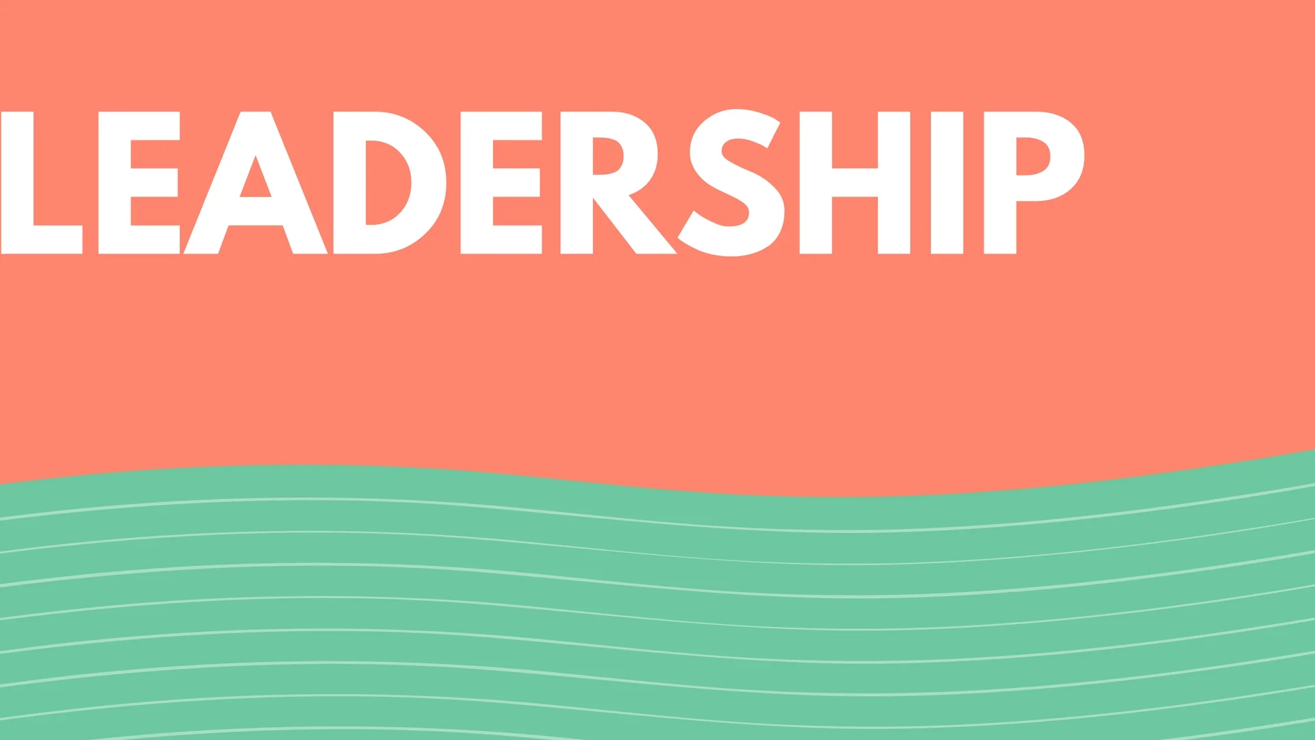 Spiritual Leadership