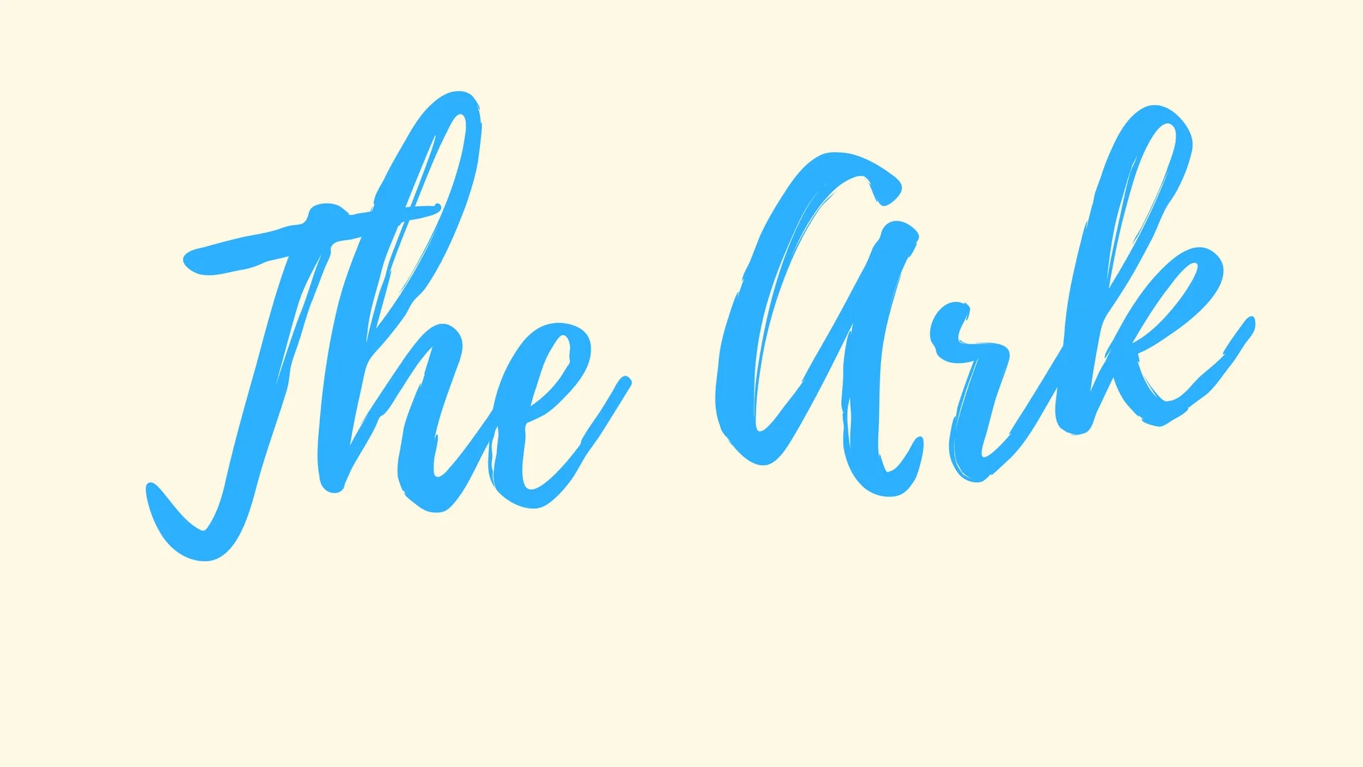 Who Carries the Ark? You or God?