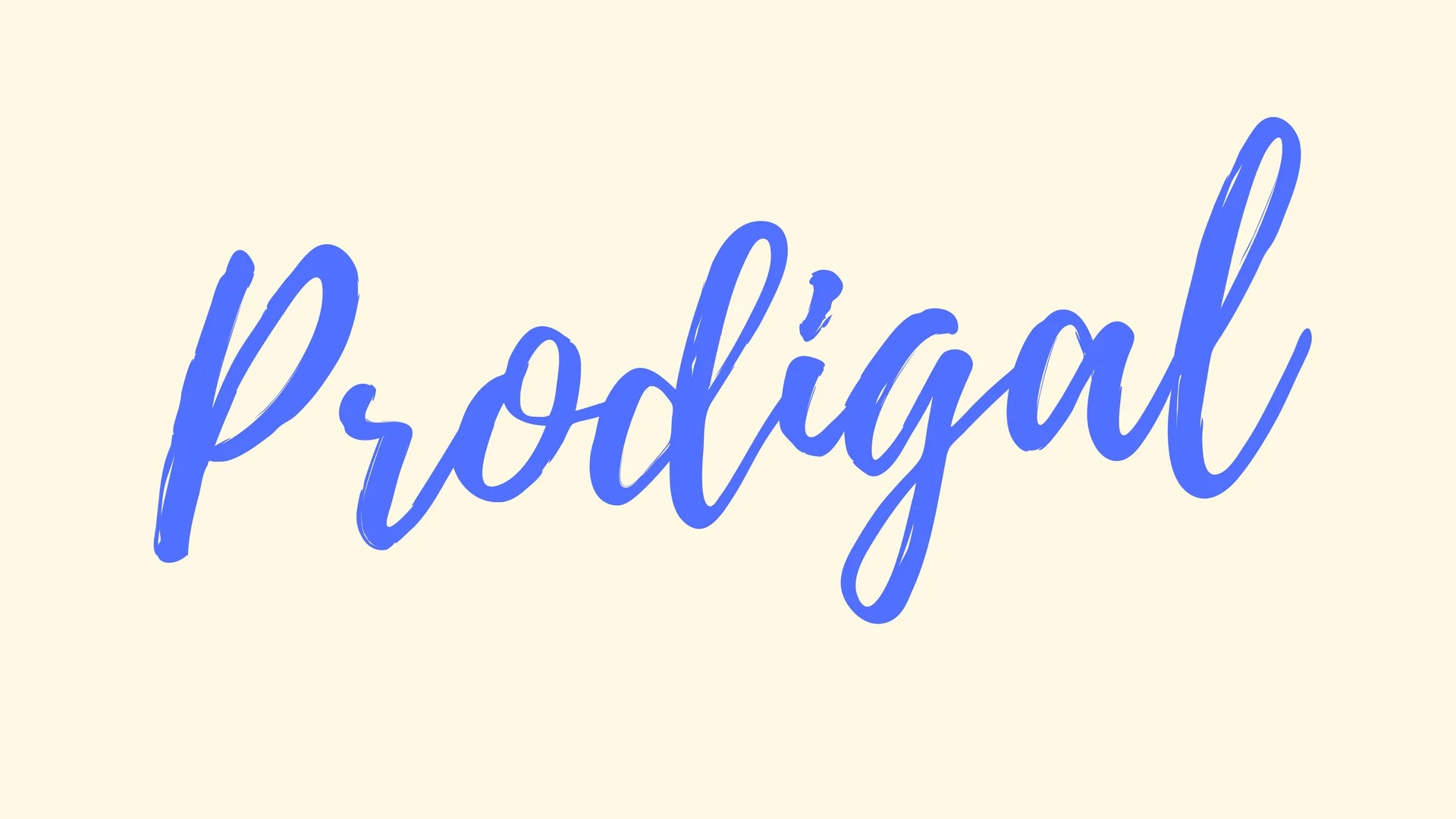 The Prodigal Family