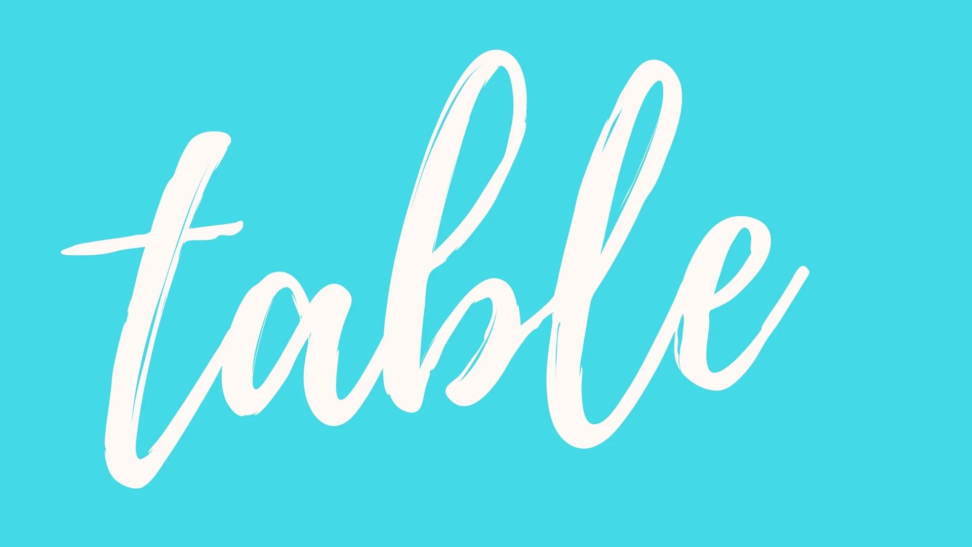  The Joyous of Table Fellowship 