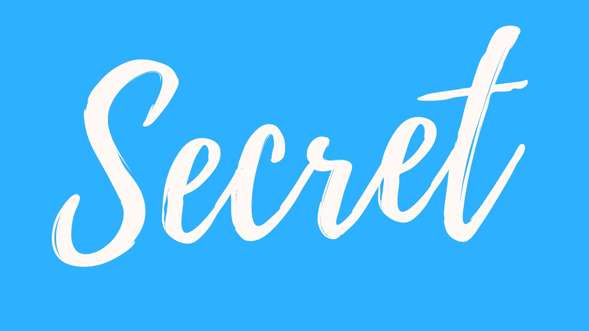 The Secret Place 