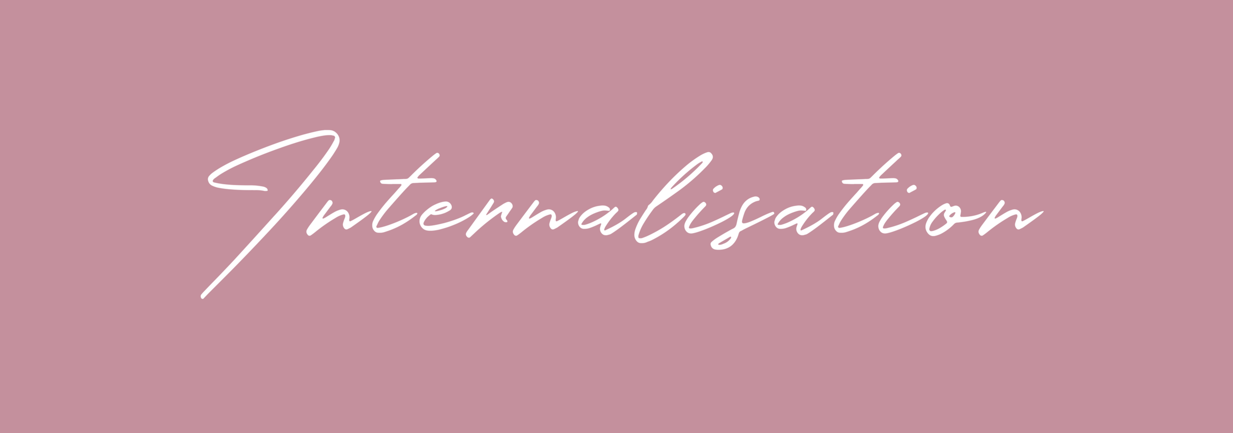 Internalisation
