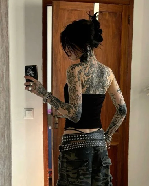 Floral Sleeve or Half Sleeve