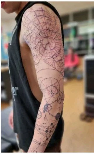 Celestial map
