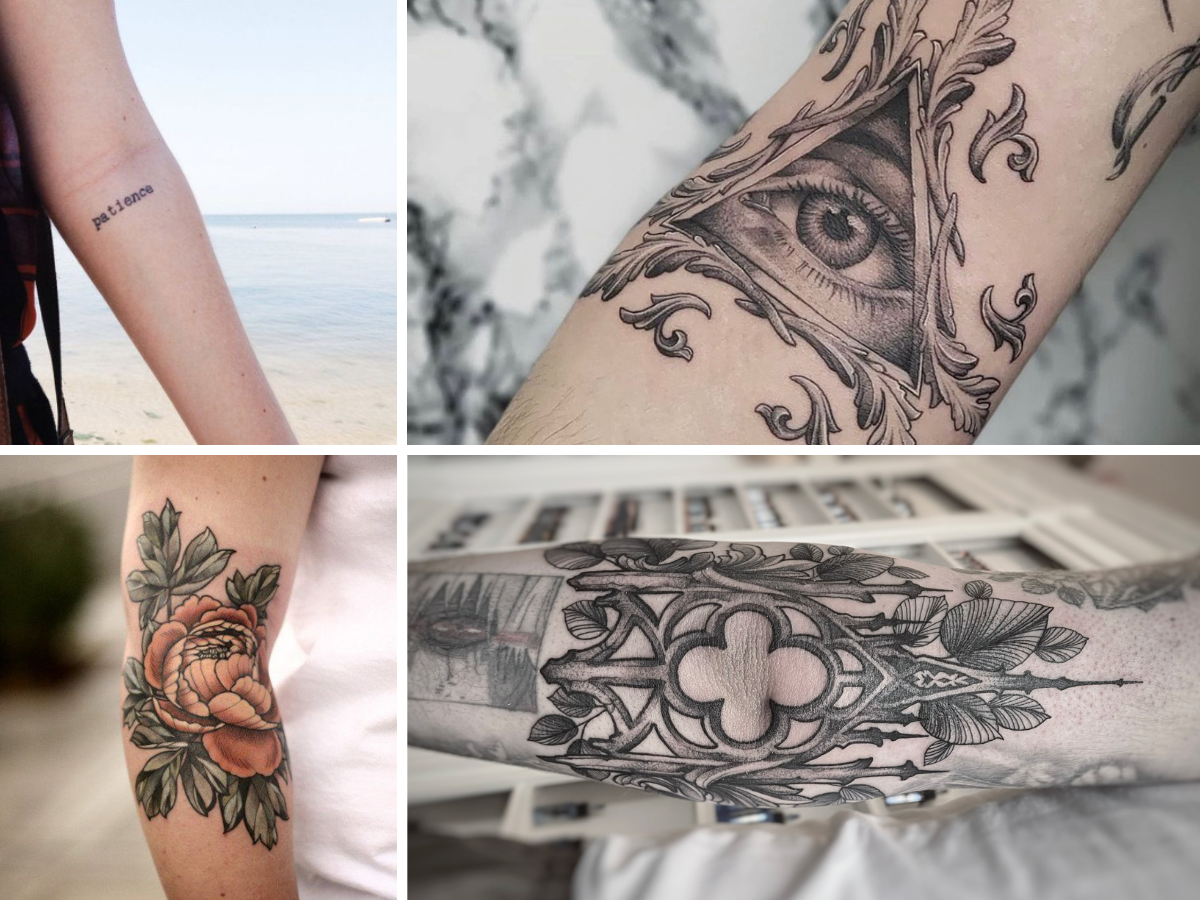 15 Unique Elbow Tattoos You Have Never Seen Before