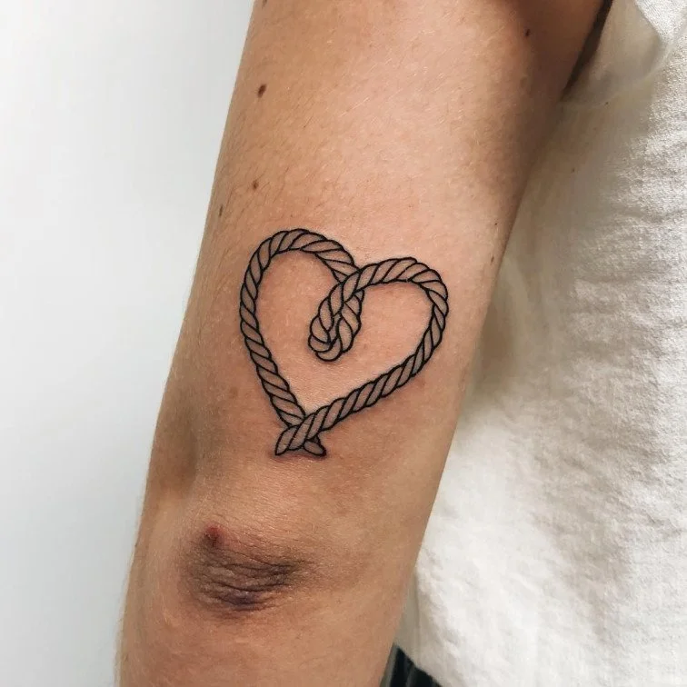 Heart Line Art